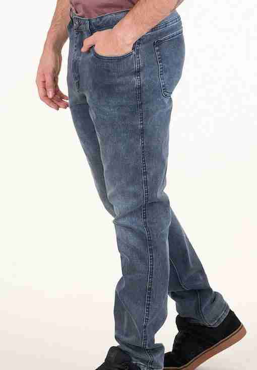 Jeans calce slim talla L ( 44-46)semi nuevo. - miniatura 2