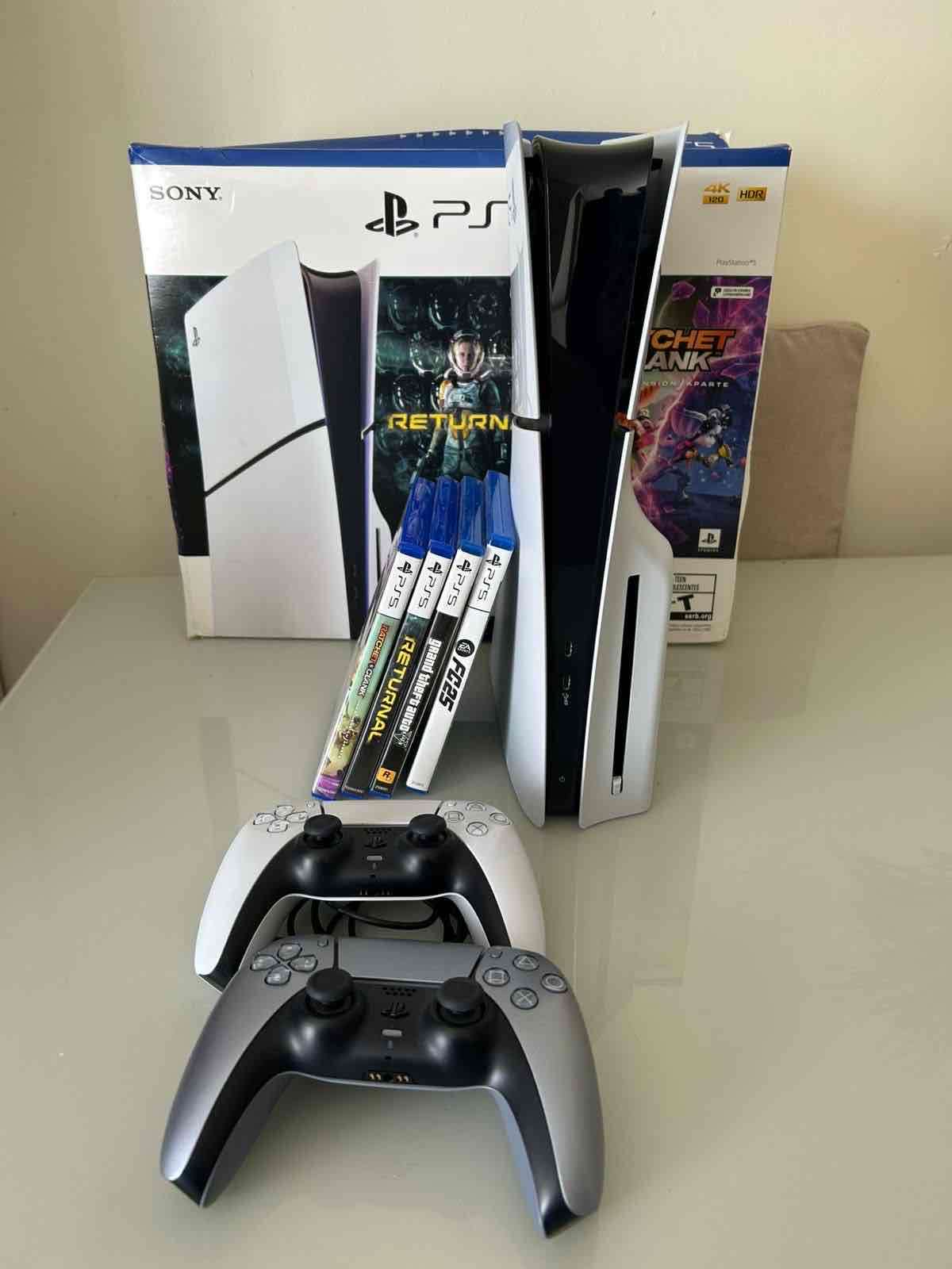 PS5 Slim Standard 1TB (con lector de discos) - miniatura 5