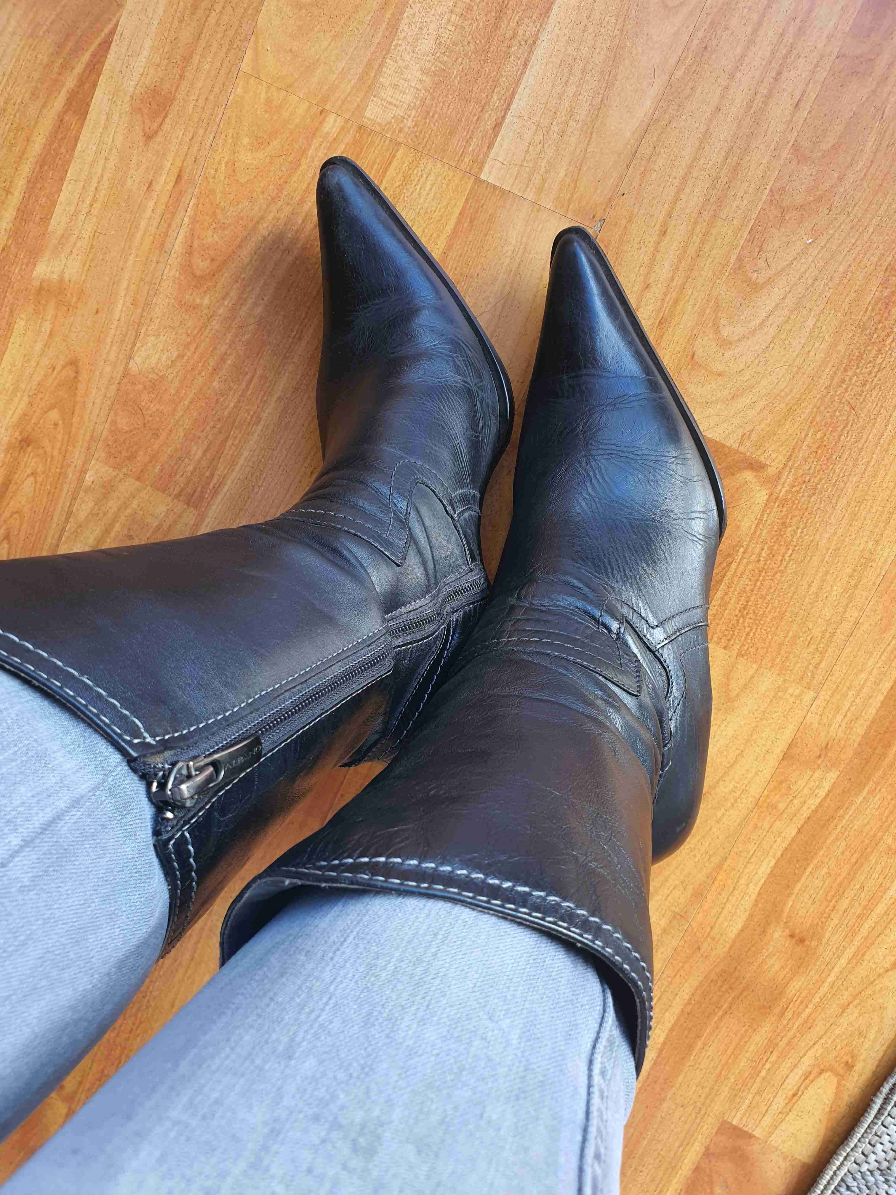 Botas de cuero 1/2 caña - miniatura 2