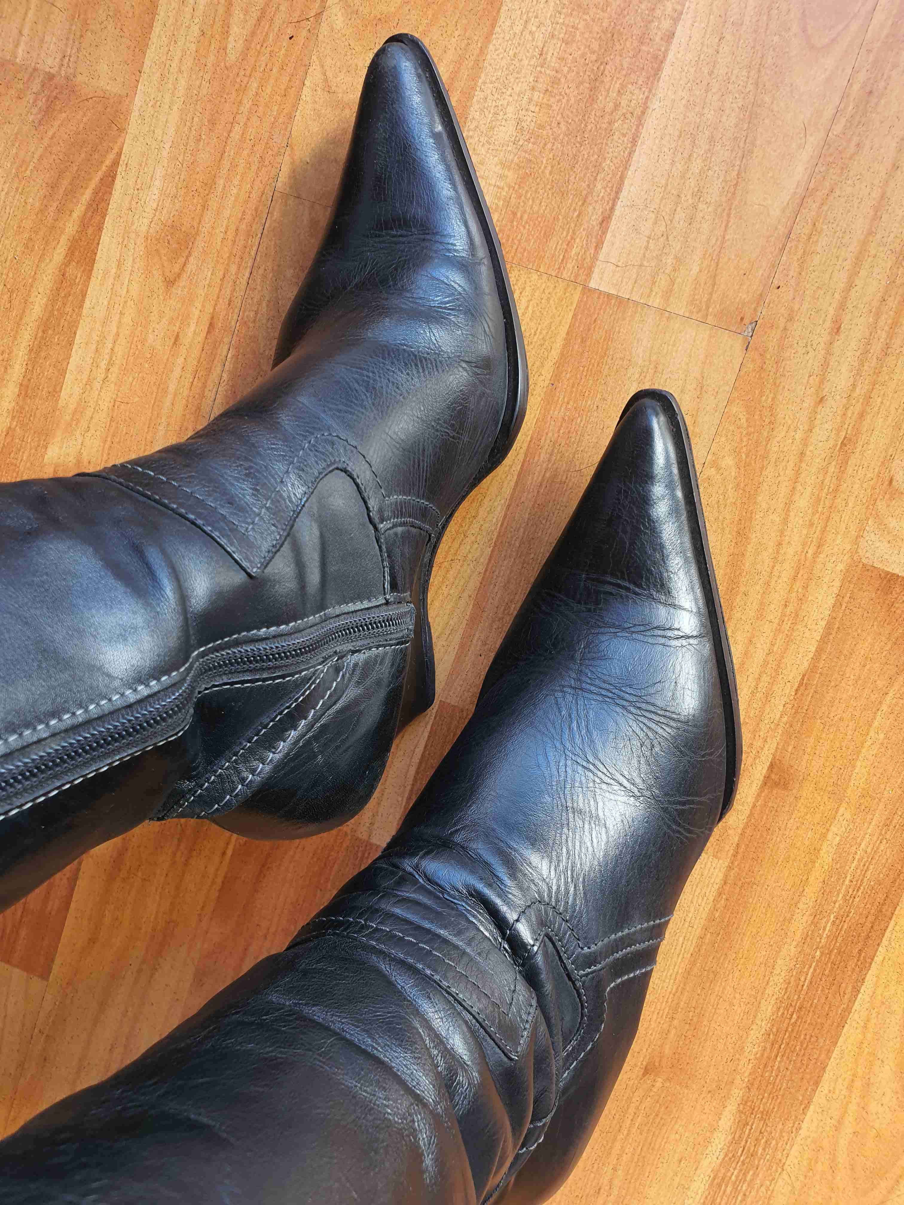 Botas de cuero 1/2 caña - miniatura 4