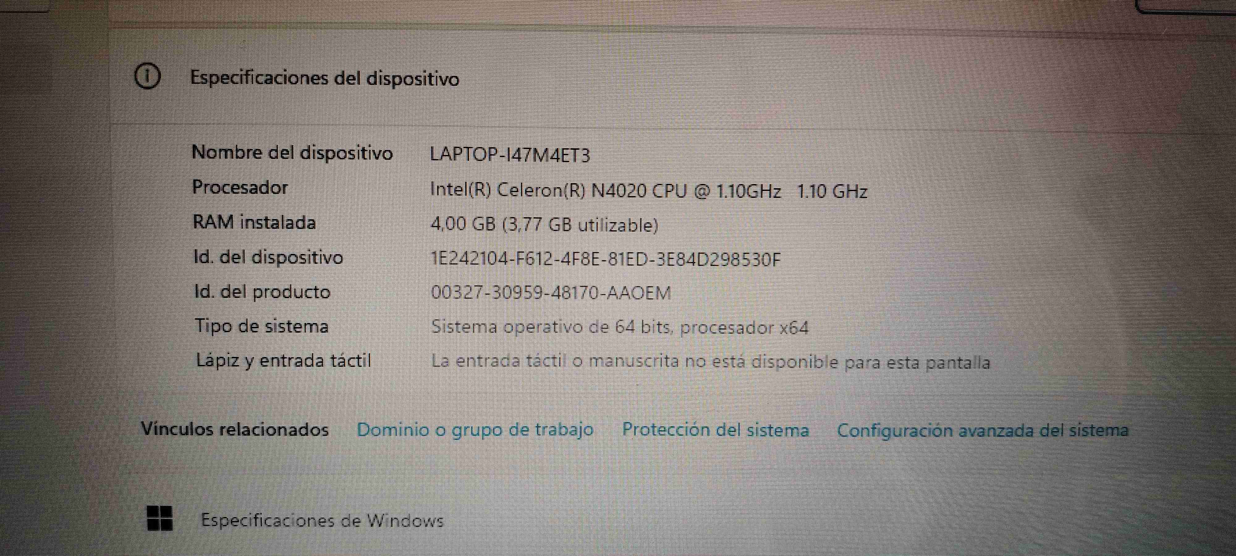 Notebook HP 15.6 pulgadas - miniatura 2