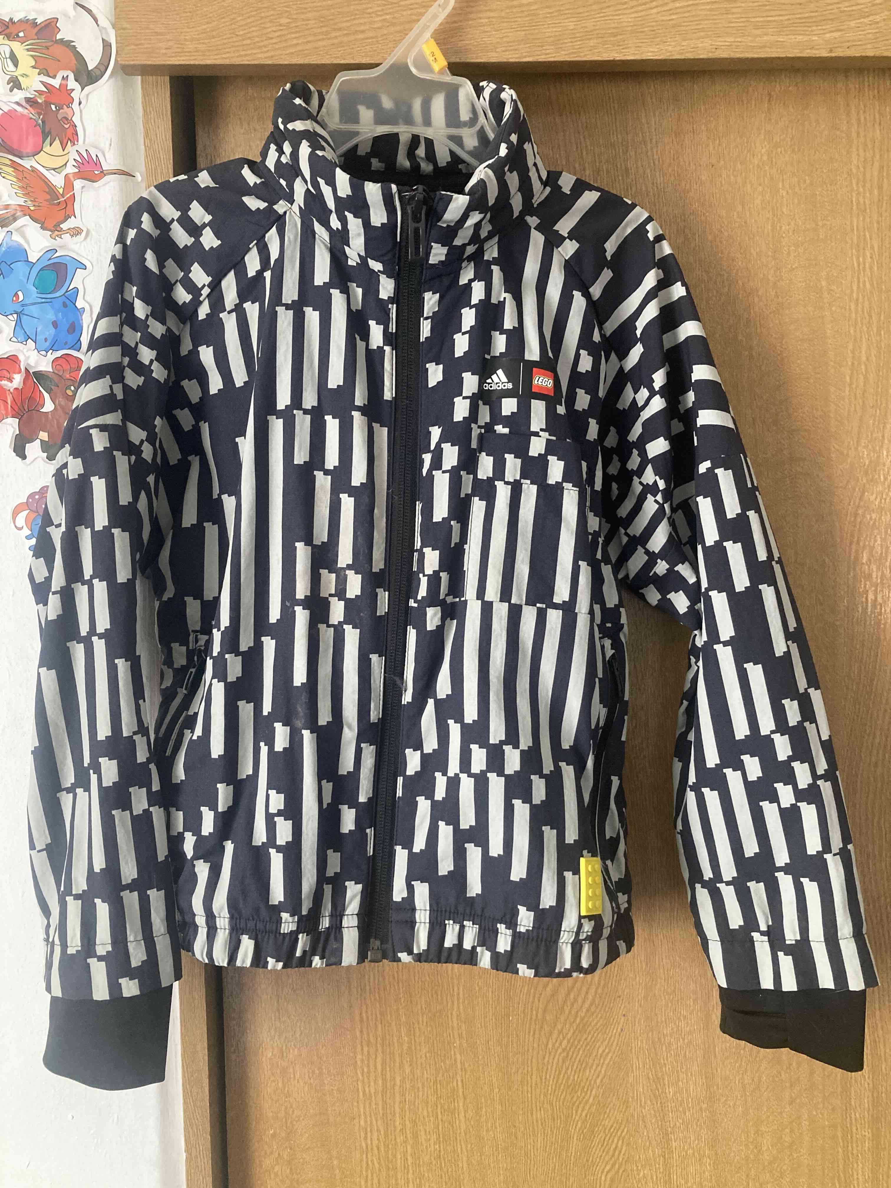 Chaqueta Adidas Lego estampada para niños - miniatura 1