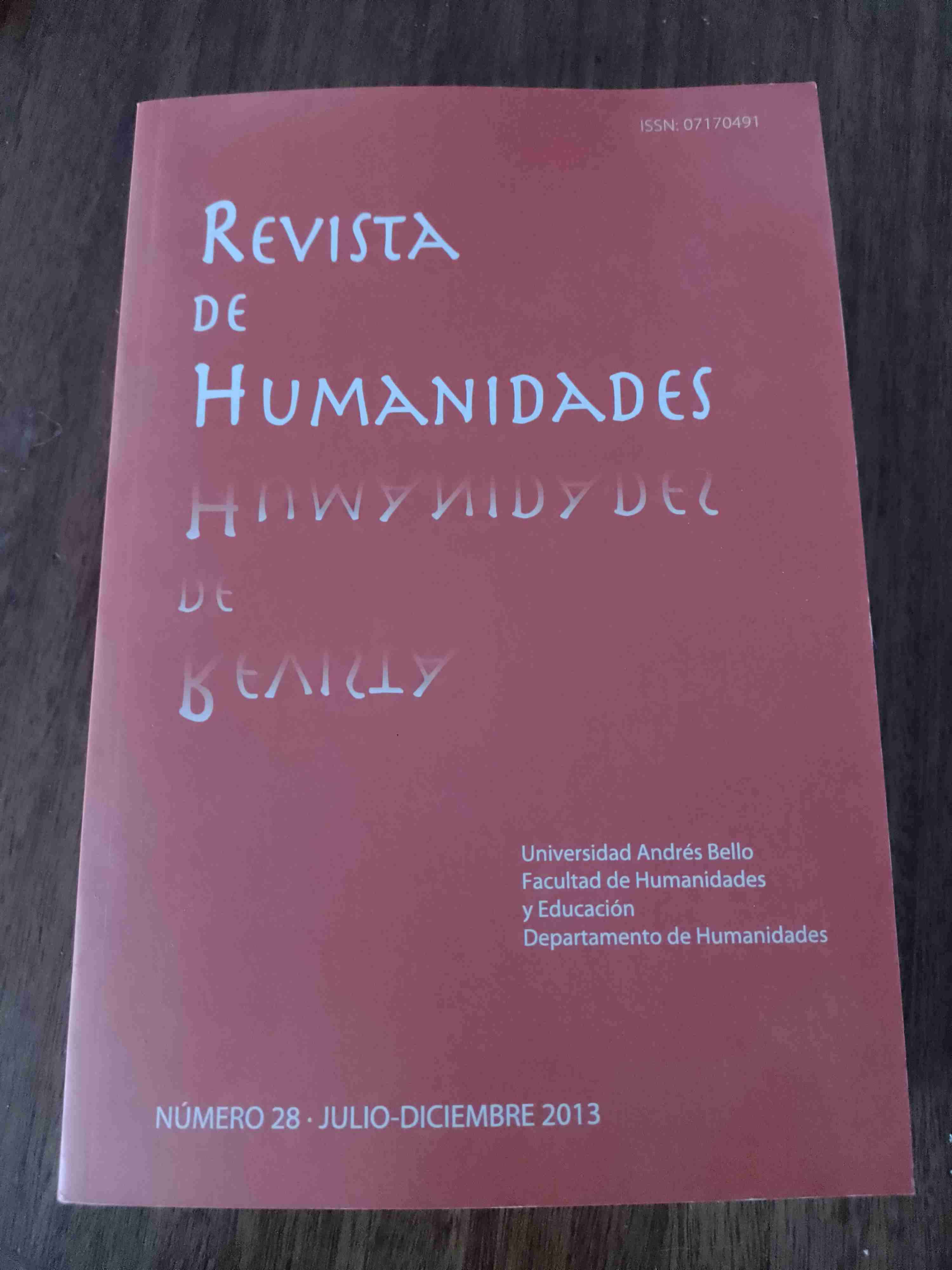 Revista de Humanidades Nº28