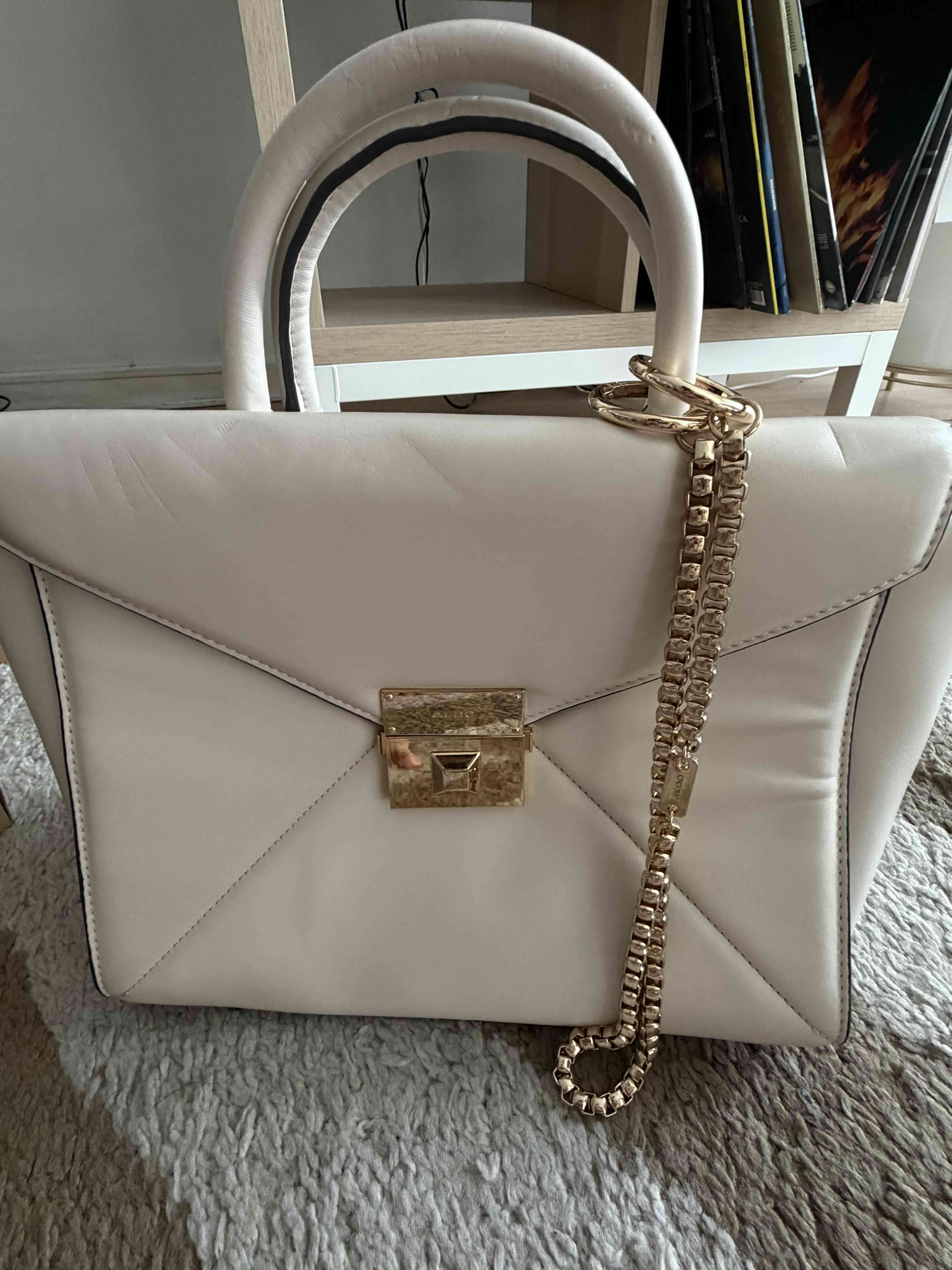 Cartera beige con cadena dorada ALDO - miniatura 1