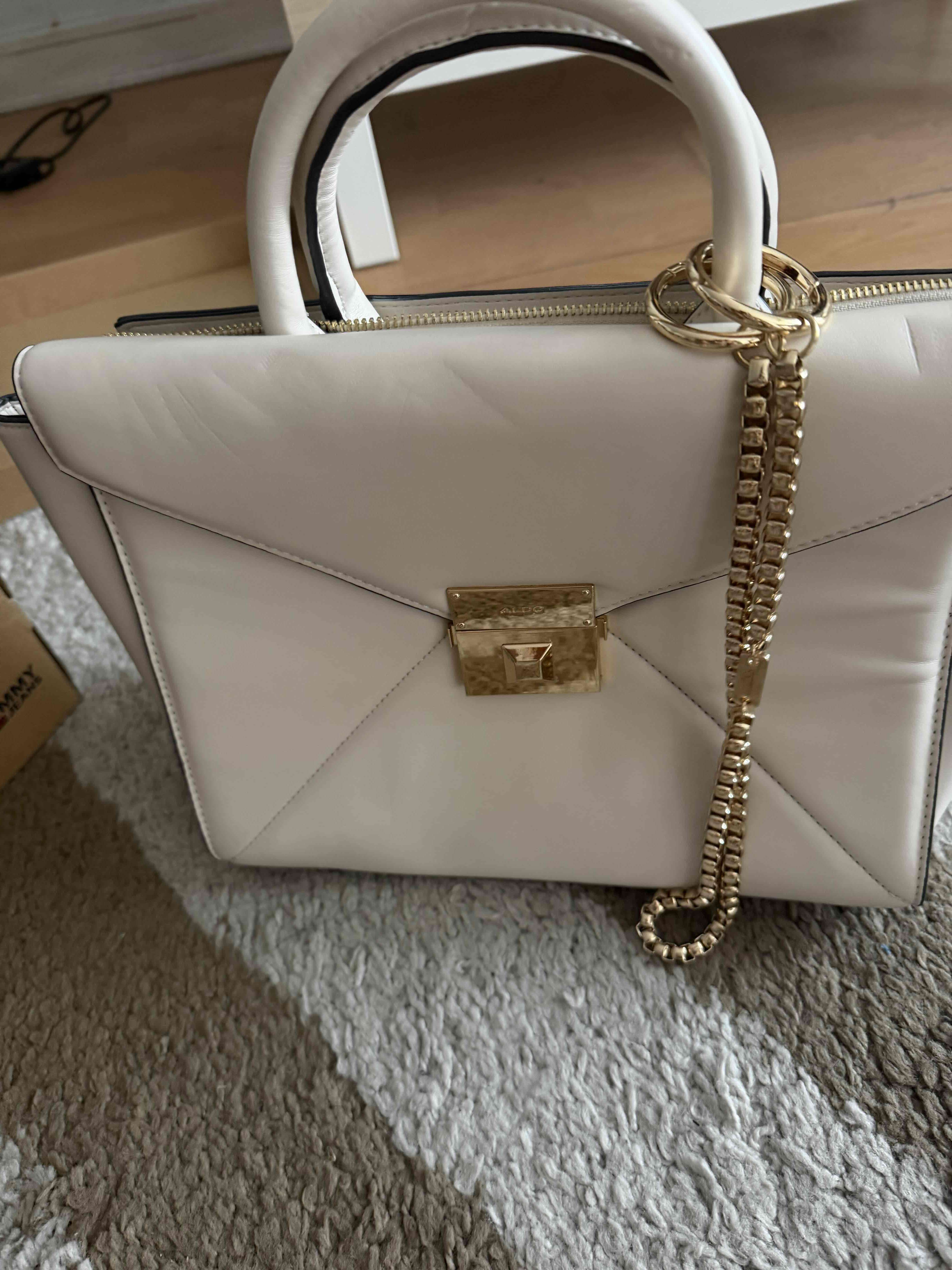 Cartera beige con cadena dorada ALDO - miniatura 2