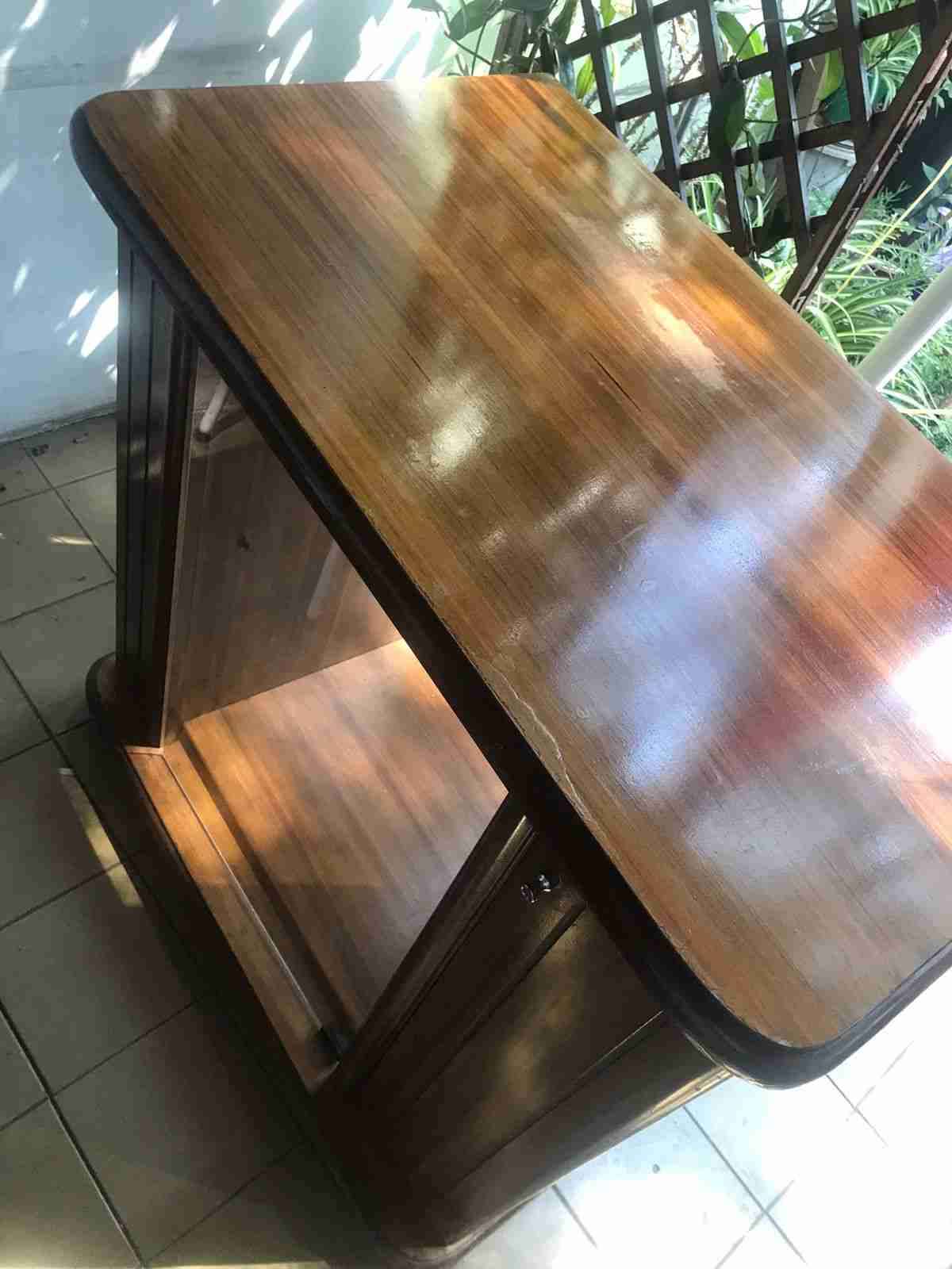 Mueble de madera elegante TV - miniatura 4