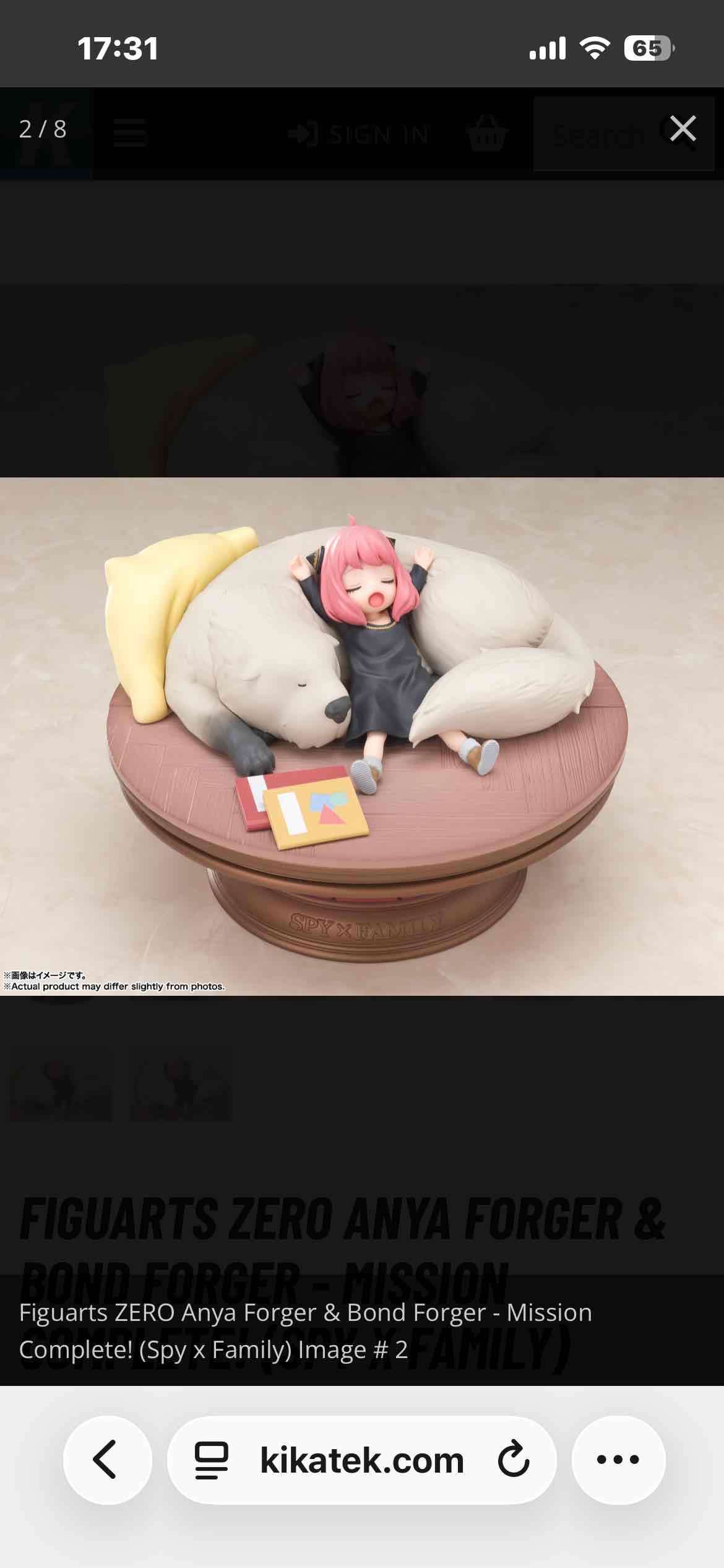 Figura Anya Forger BANPRESTO - miniatura 4