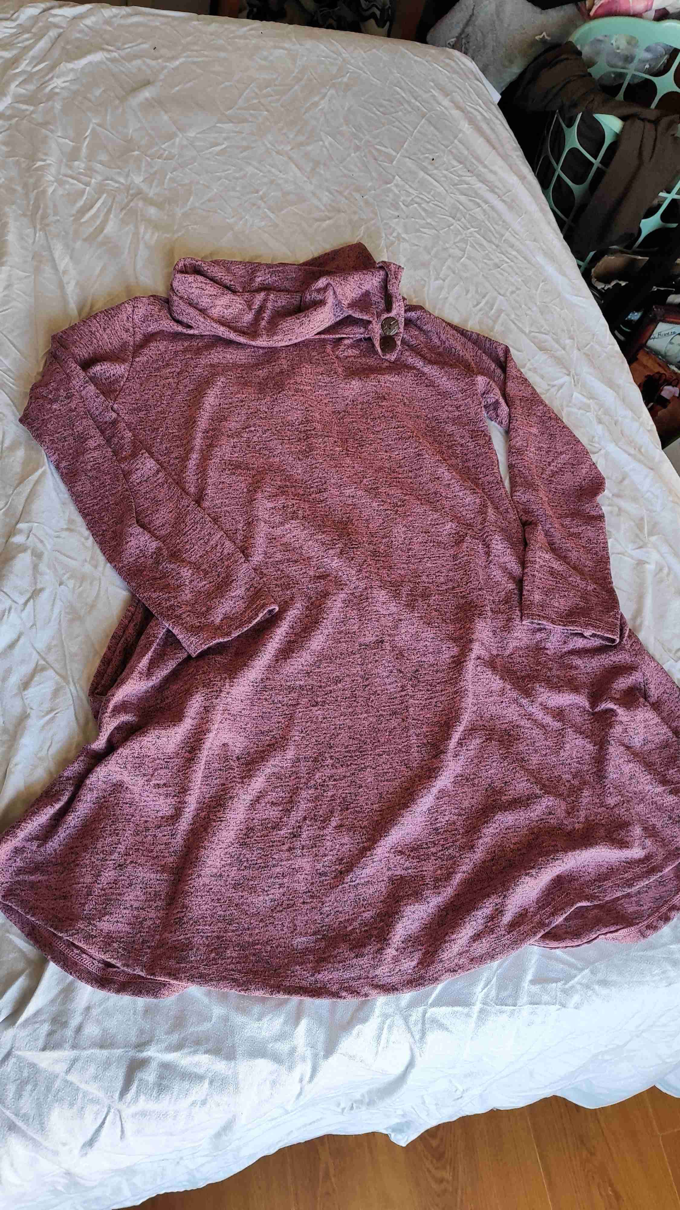 Vestido morado L/XL - miniatura 1