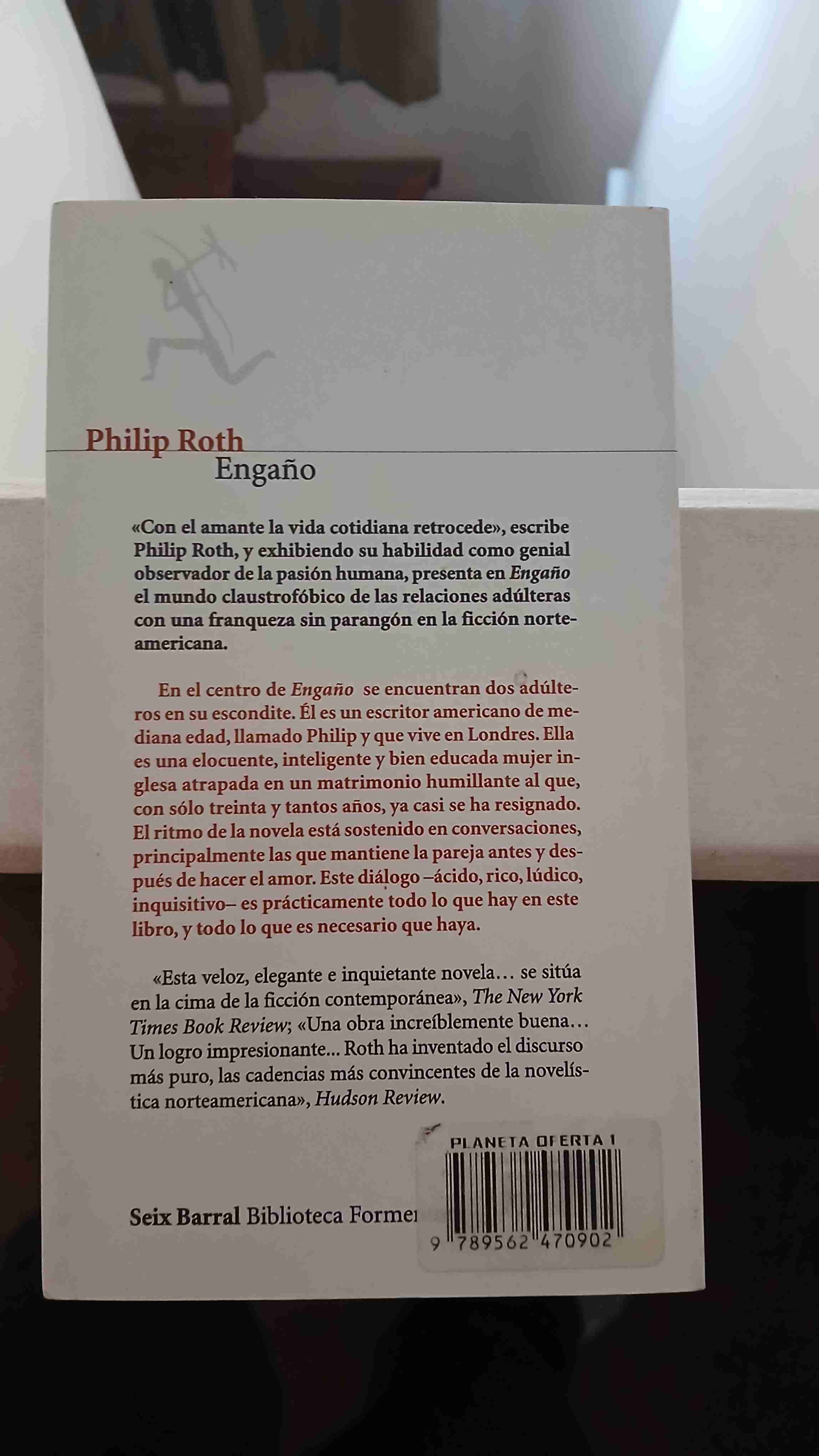 Libro 'Engaño' de Philip Roth - miniatura 2