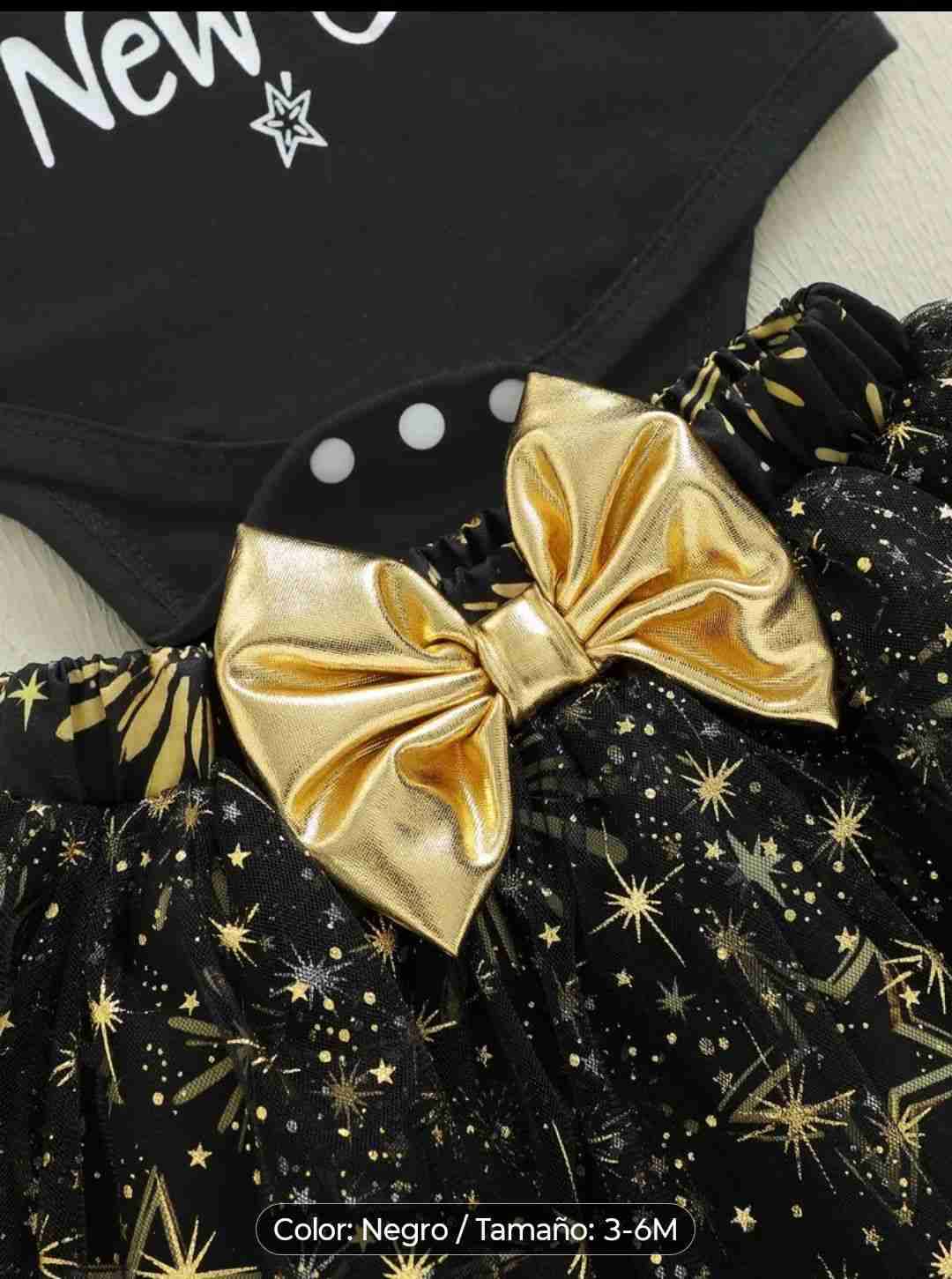 Conjunto bebé año nuevo Talla 3 a 6 meses - miniatura 3