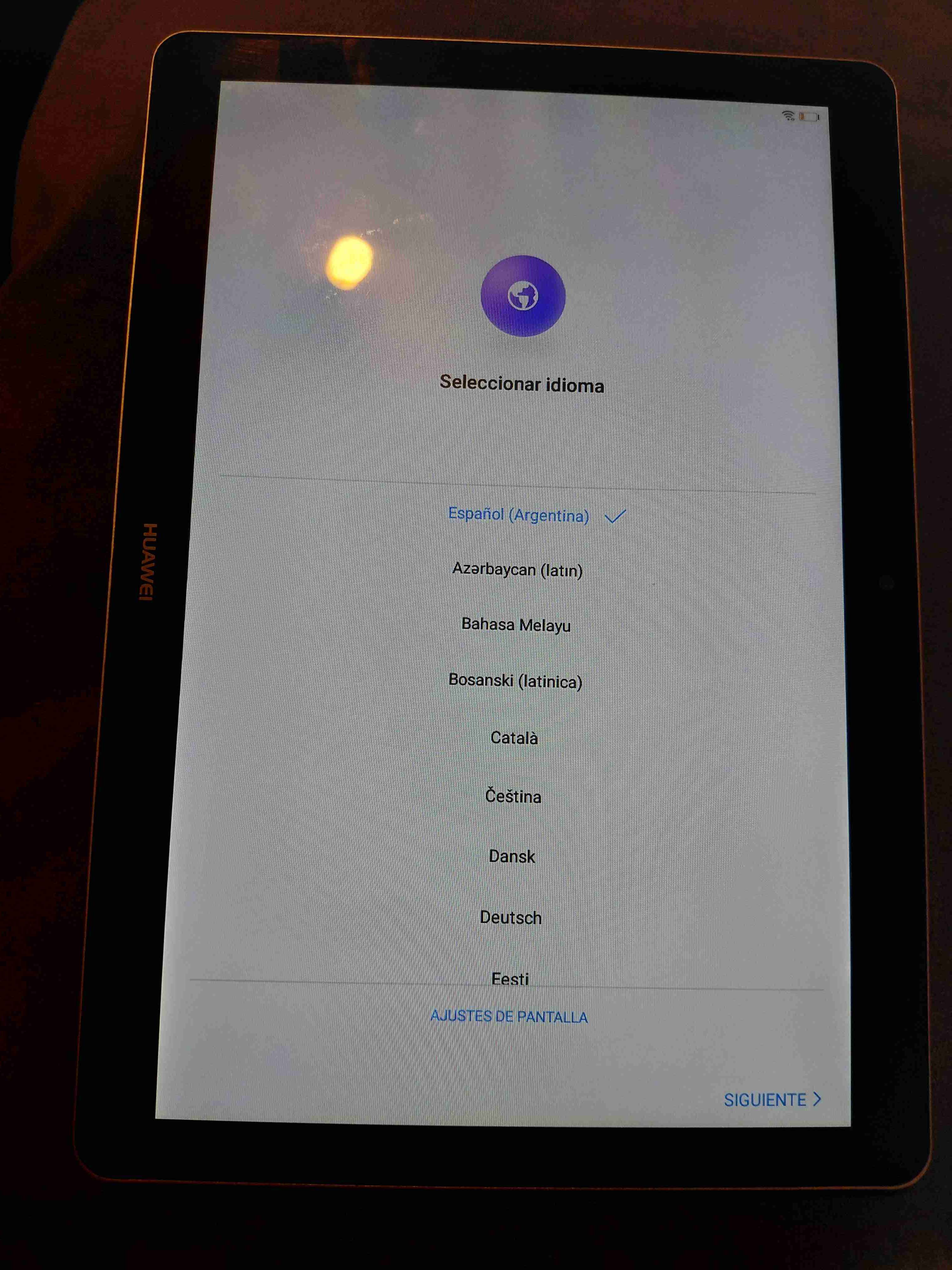 Tablet Huawei MediaPad funcionando - miniatura 2