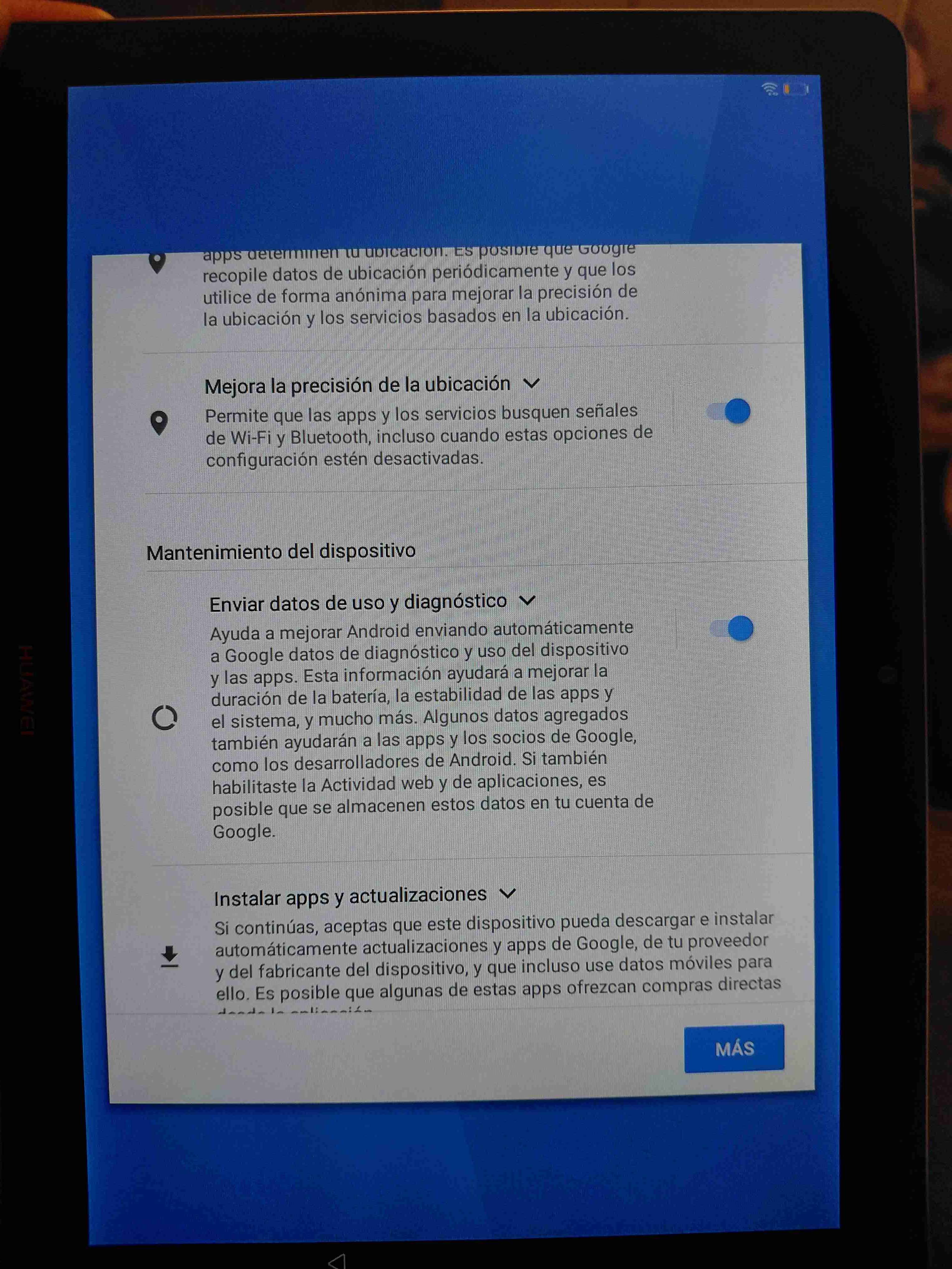 Tablet Huawei MediaPad funcionando - miniatura 3
