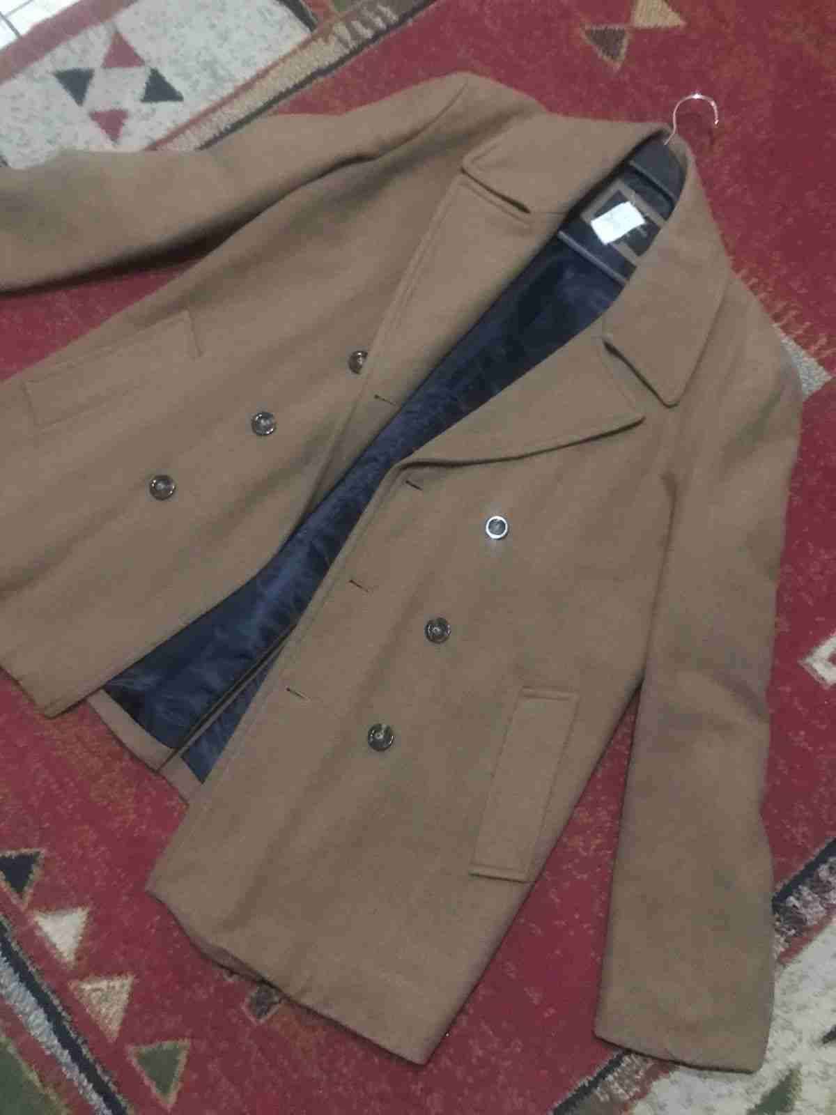 Abrigo marrón elegante talla (L) 48 talla - miniatura 1