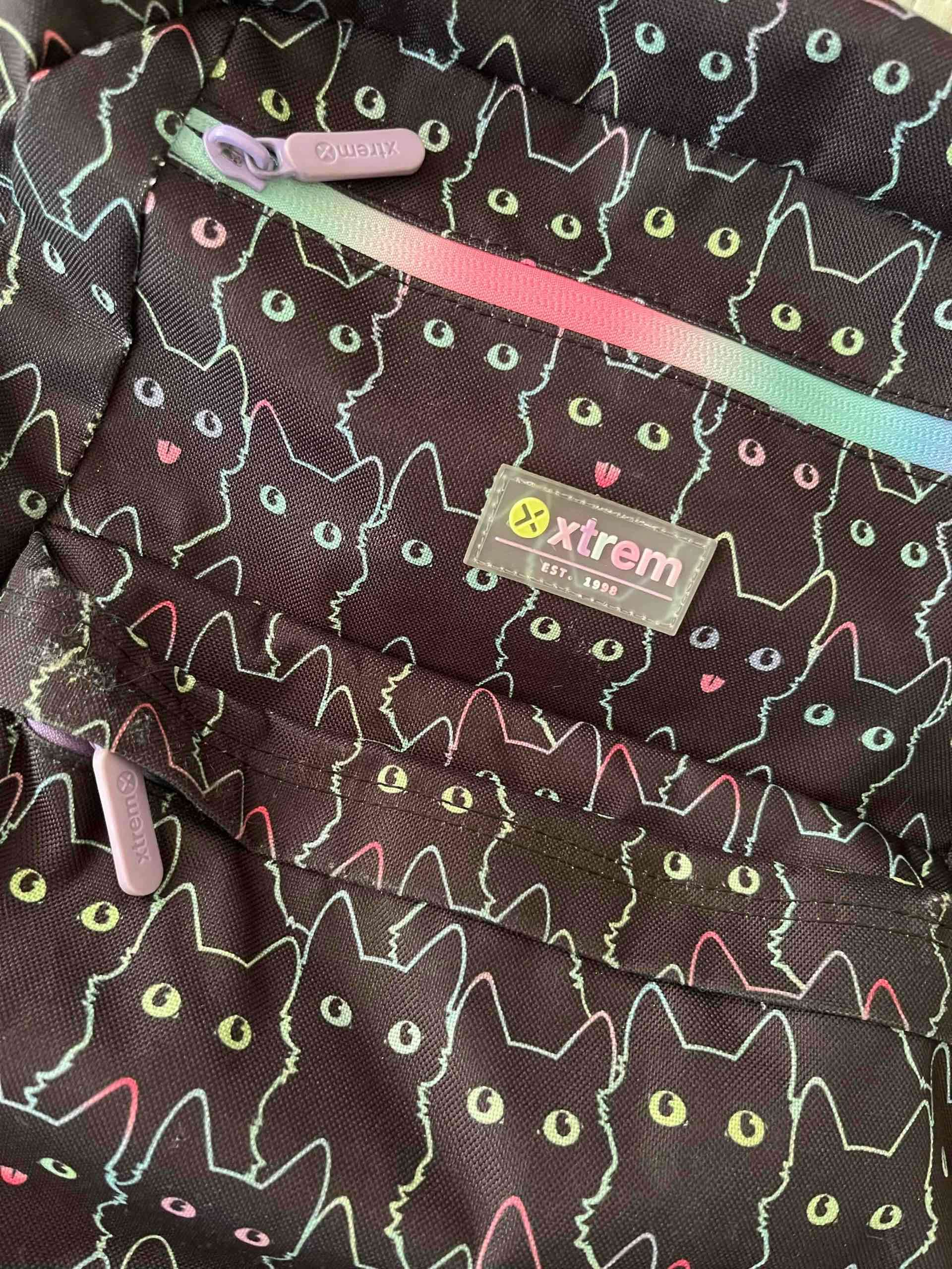 Mochila Xtrem estampado de gatos - miniatura 3