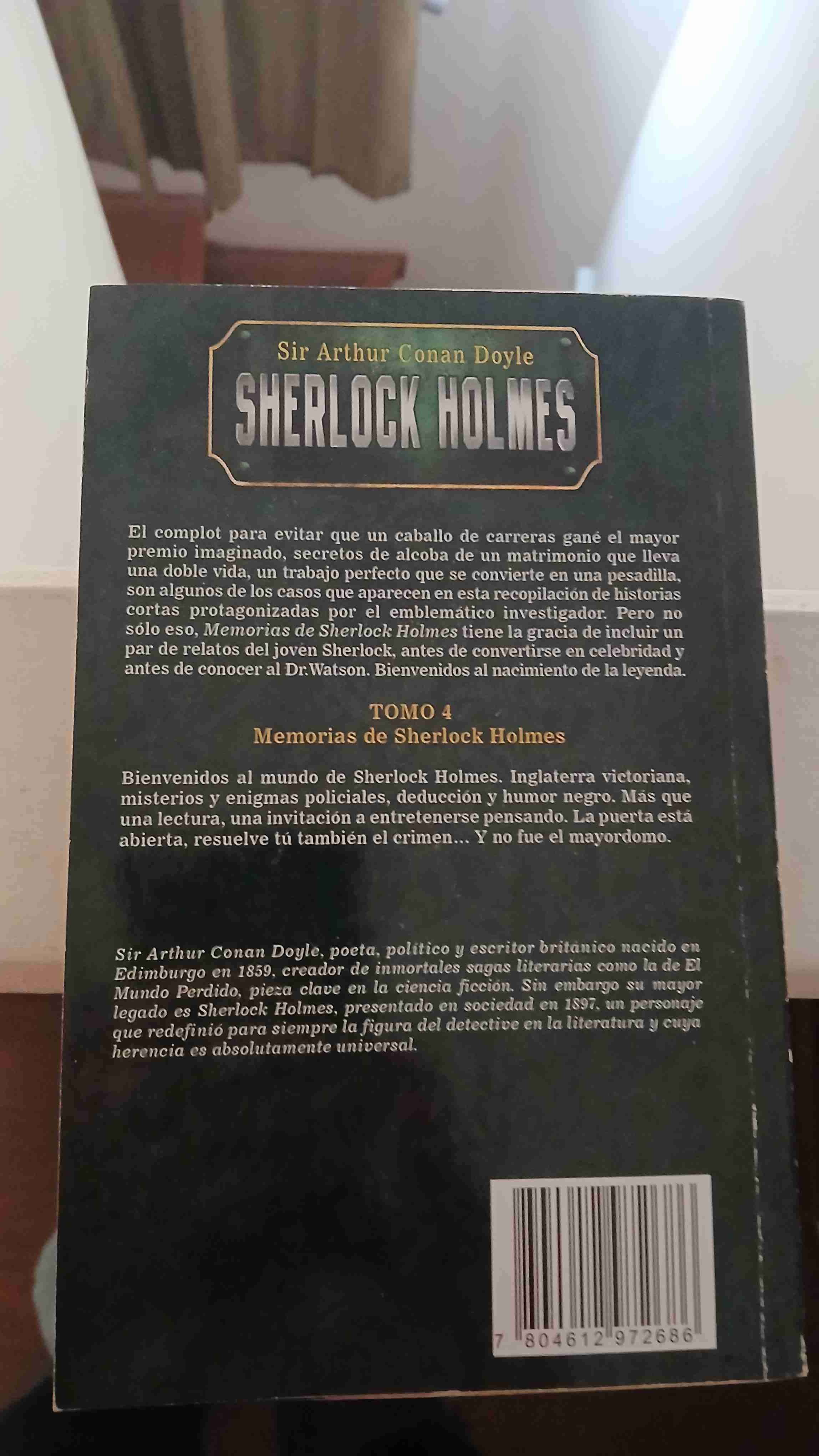 Libro Memorias de Sherlock Holmes - miniatura 2