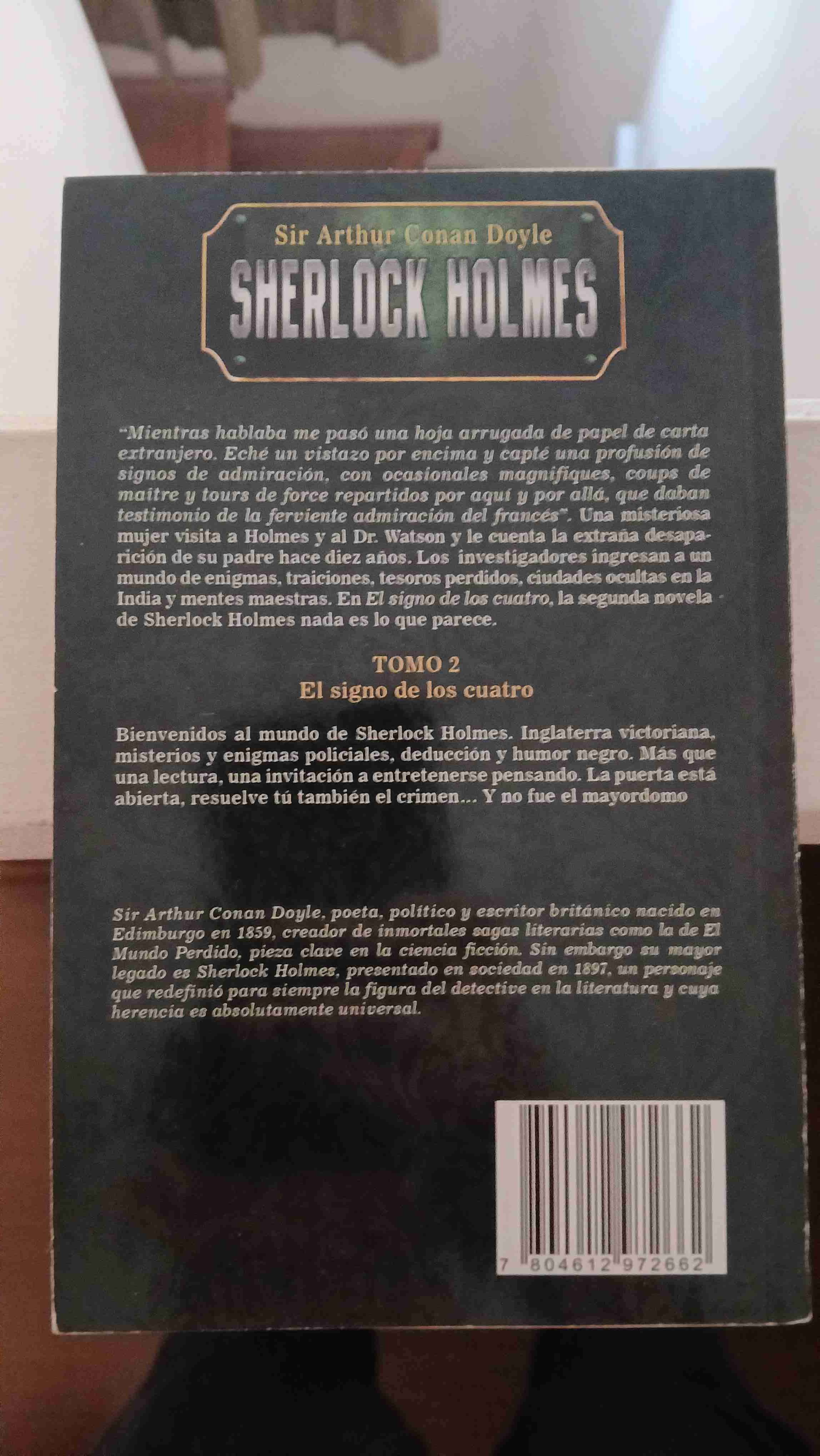 Libro Sherlock Holmes - El signo de los cuatro - miniatura 2