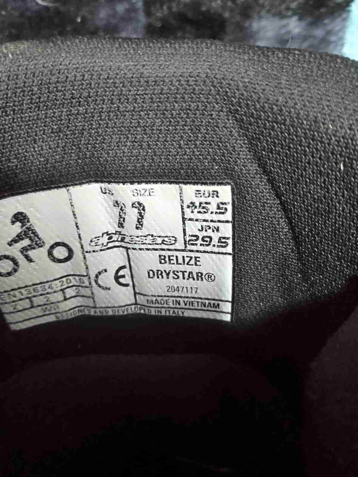 Botas motociclistas Honda negras - miniatura 2