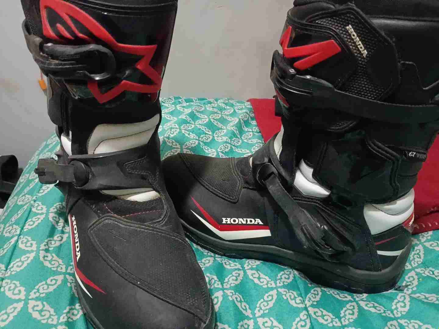 Botas motociclistas Honda negras - miniatura 5