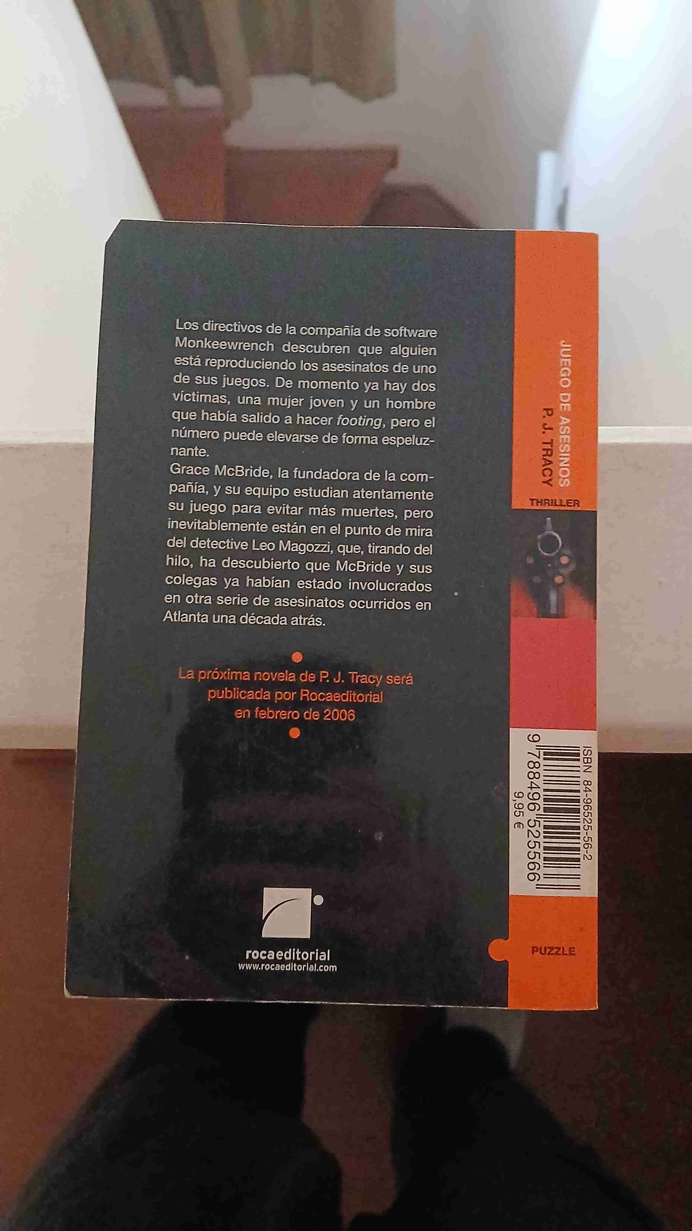 Libro 'Juego de Asesinos' de PJ Tracy - miniatura 2