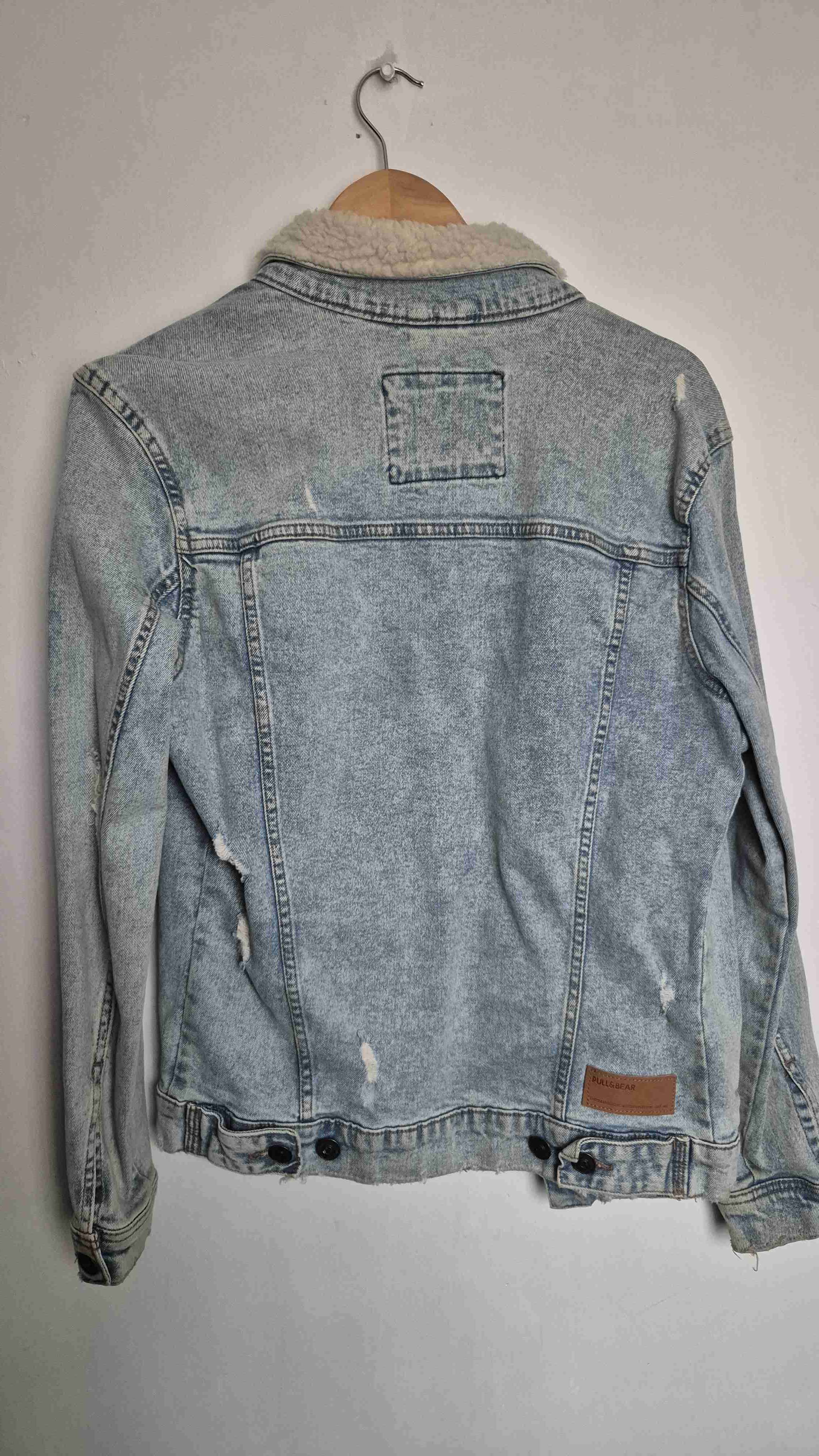 Chaqueta denim con chiporro - miniatura 3