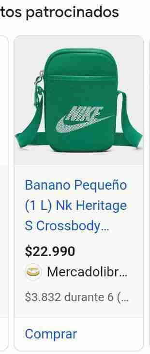 Bolso pequeño Nike Original a 20.000 - miniatura 3