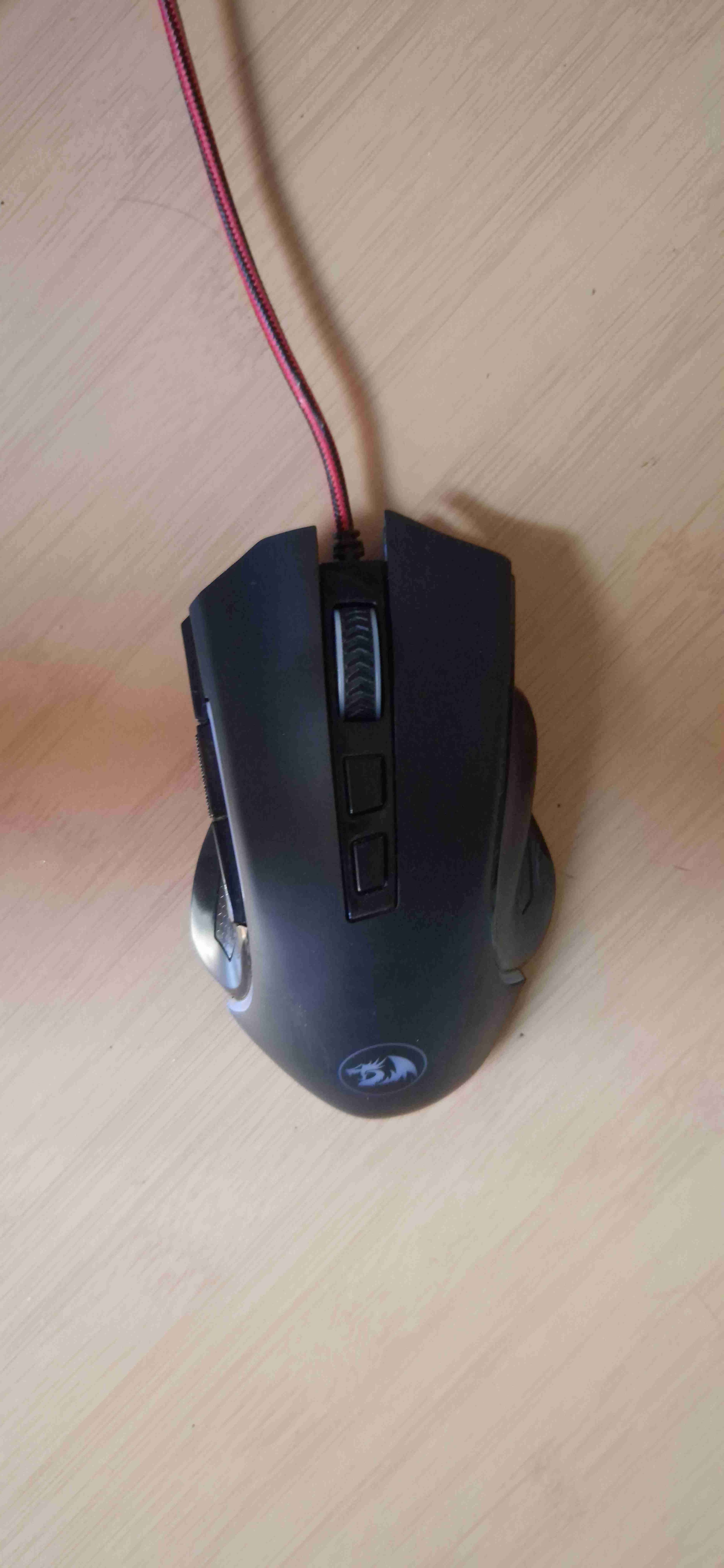 Mouse gamer Redragon negro - miniatura 1