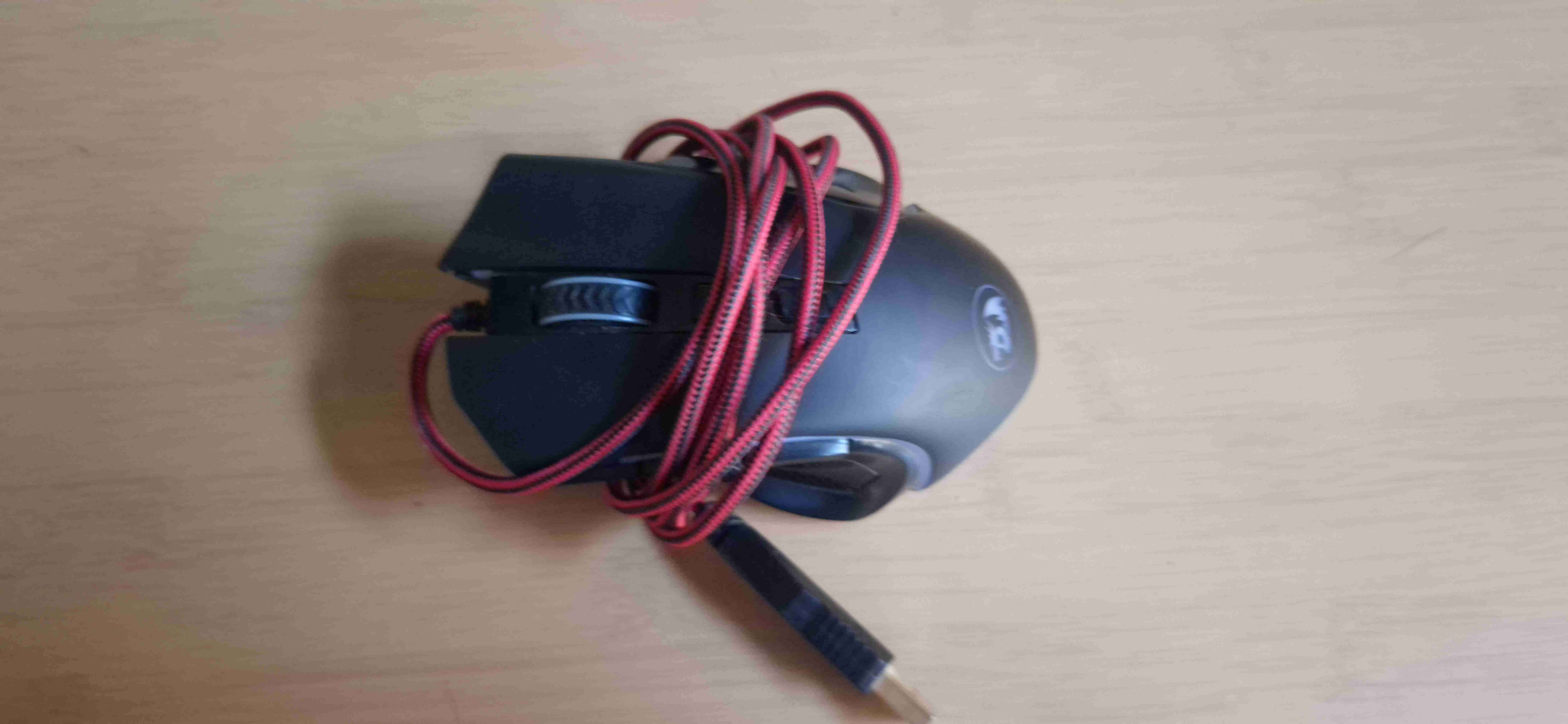 Mouse gamer Redragon negro - miniatura 3