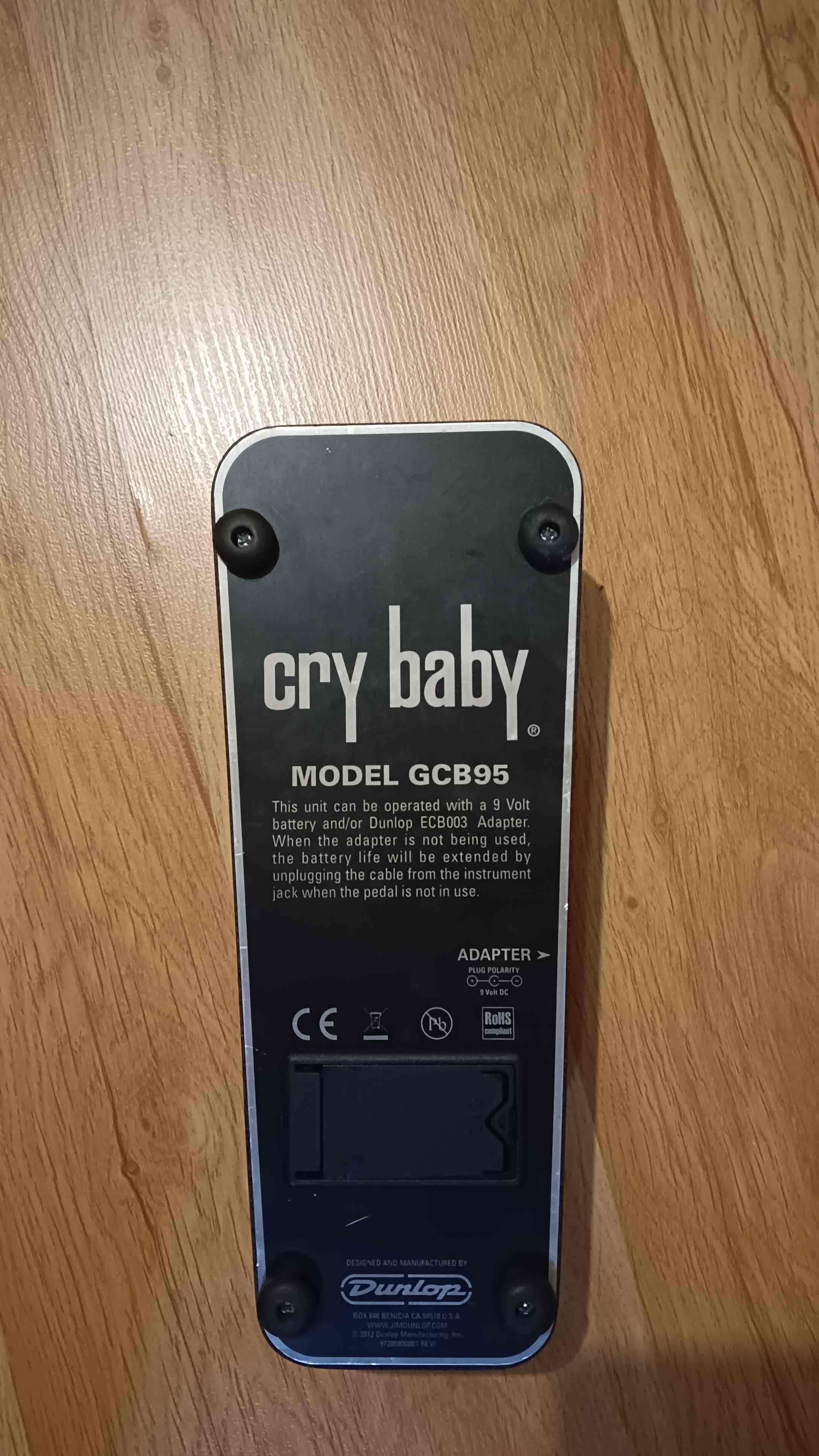 Pedal efecto Cry Baby GCB95 - miniatura 1