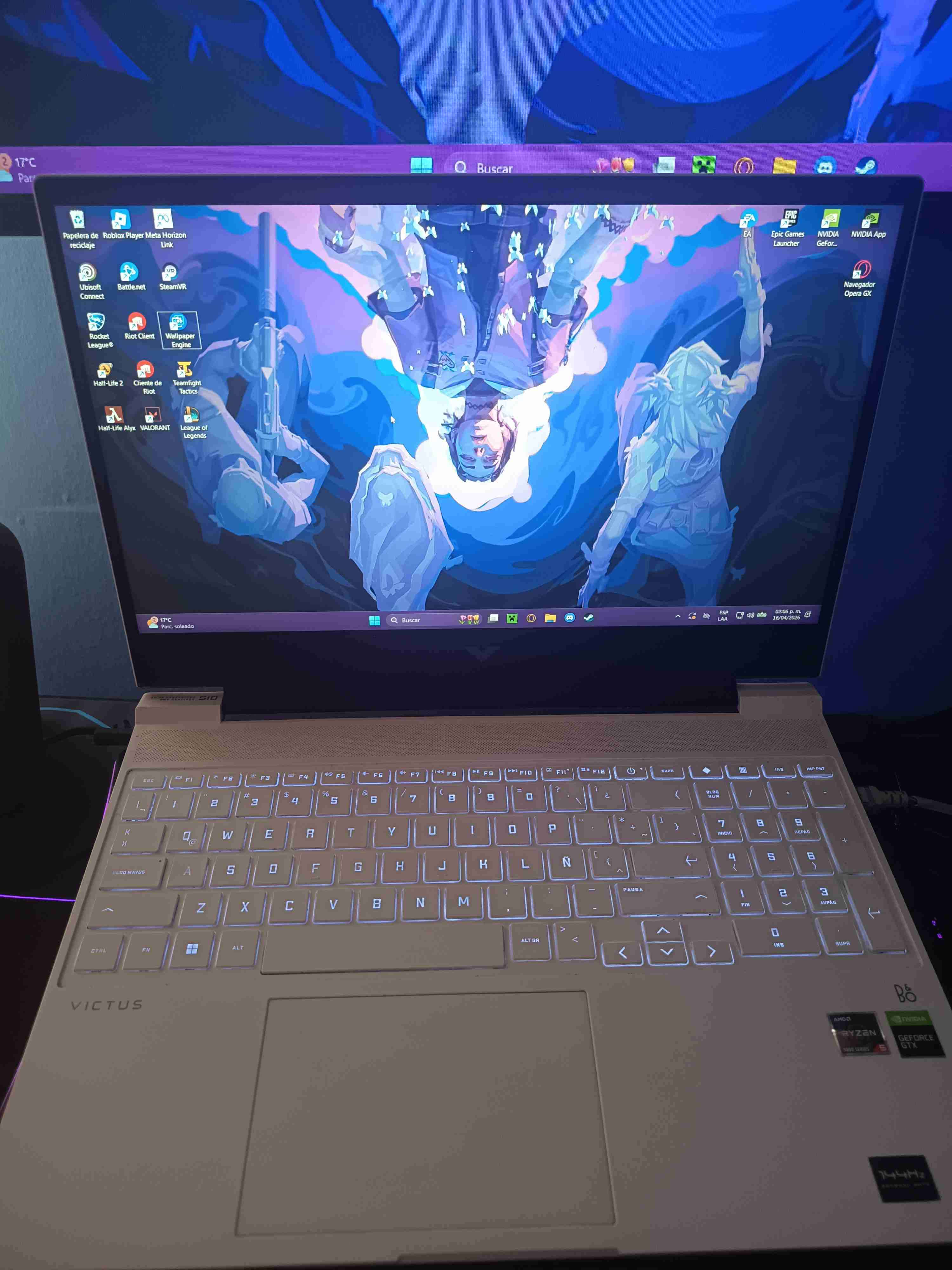 Laptop HP Victus Gamer 16 pulgadas - miniatura 1