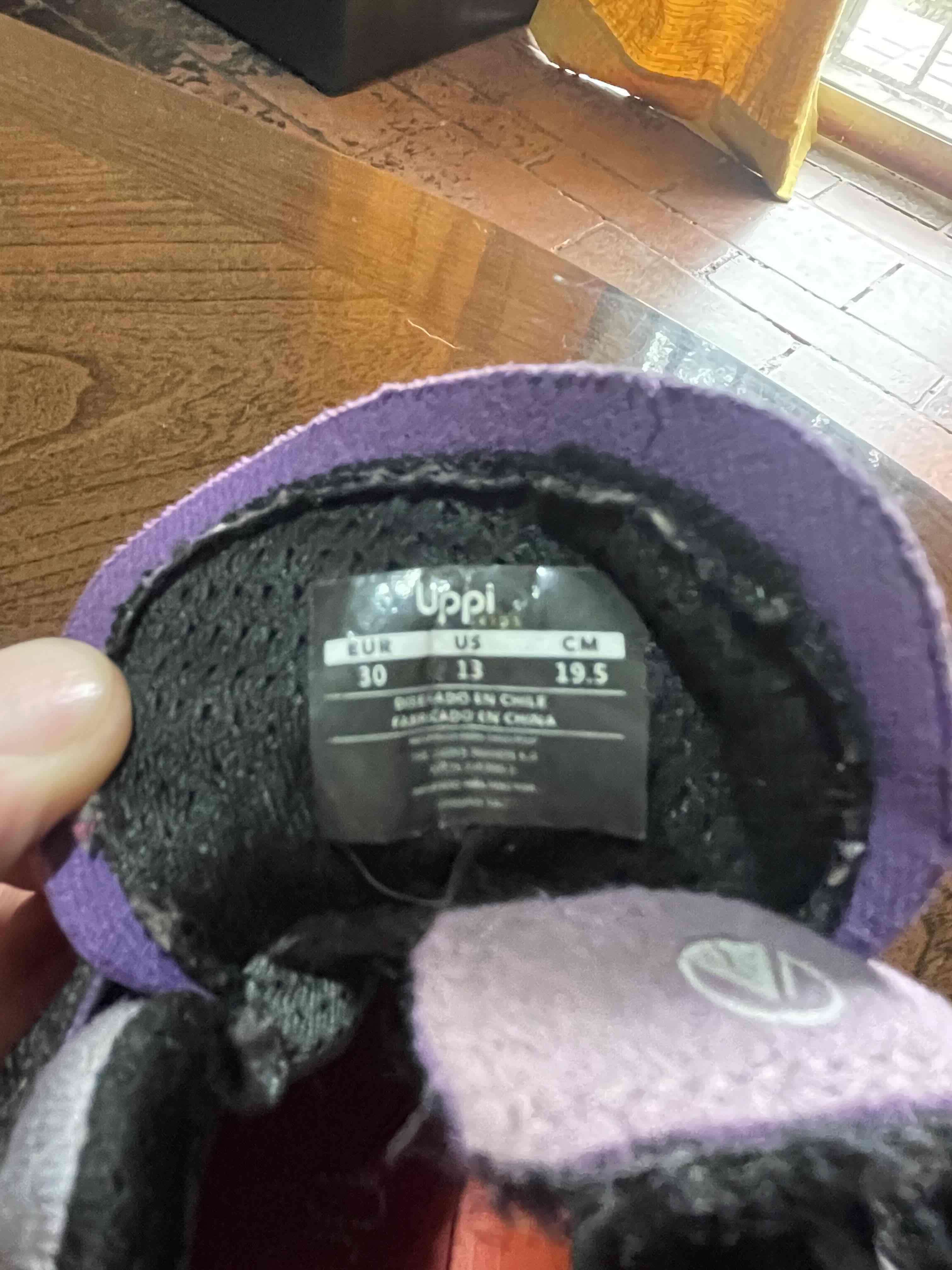 Botas impermeables moradas para niñas Lippi - miniatura 3