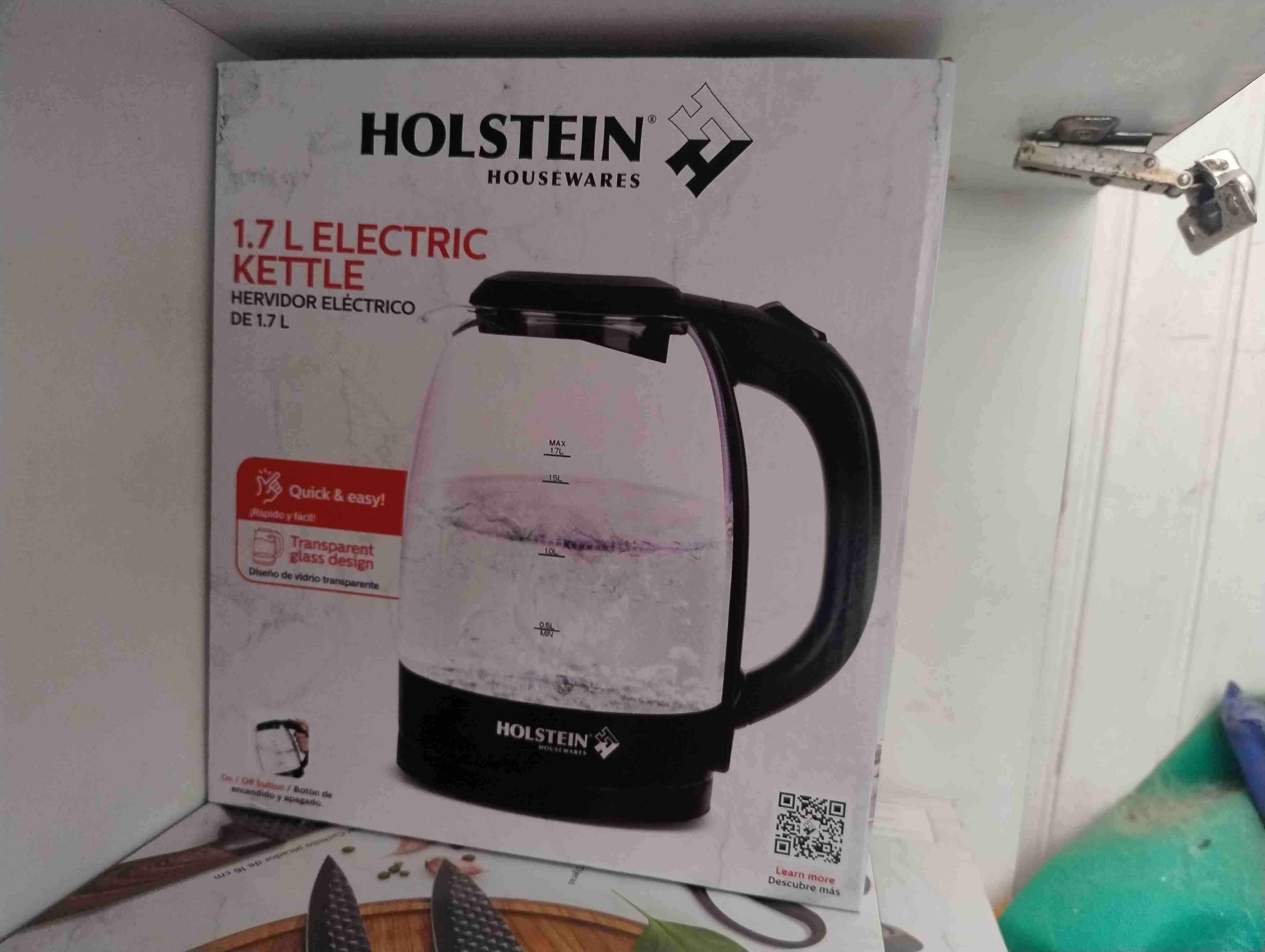 Hervidor eléctrico Holstein 1.7L