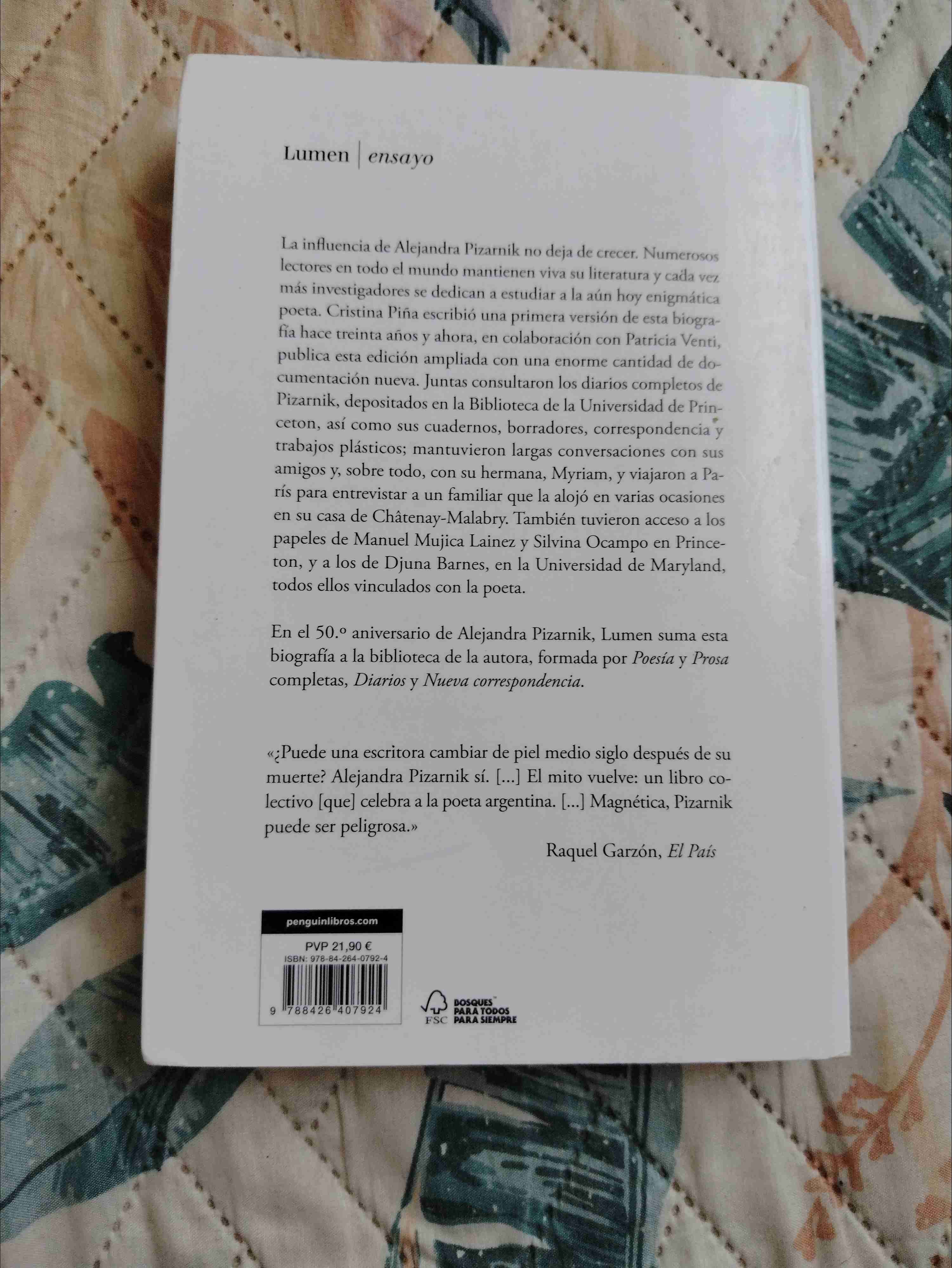 Libro Alejandra Pizarnik: Biografía - miniatura 2