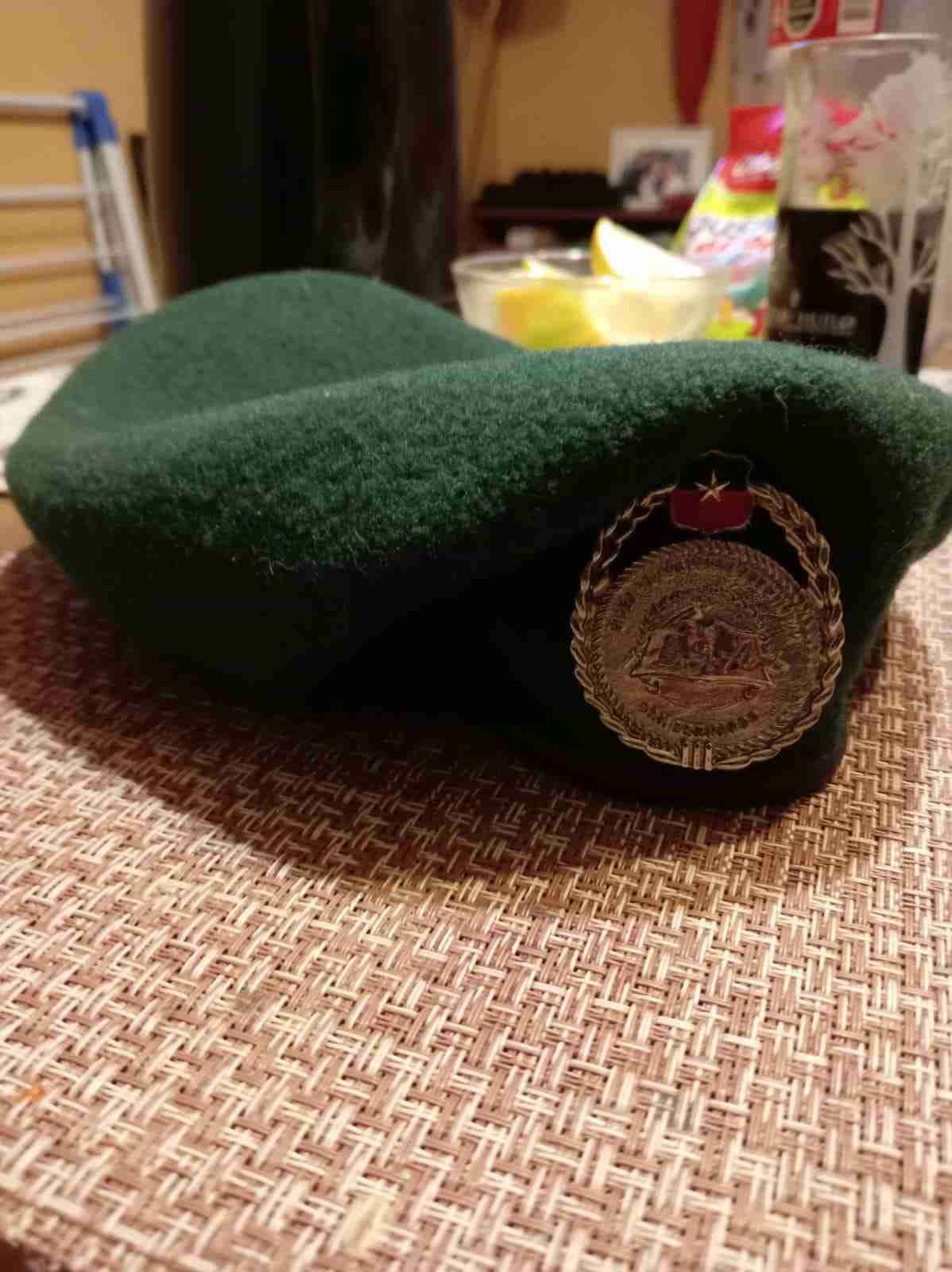 Boina escuela premilitar Lucila Godoy verde - miniatura 5