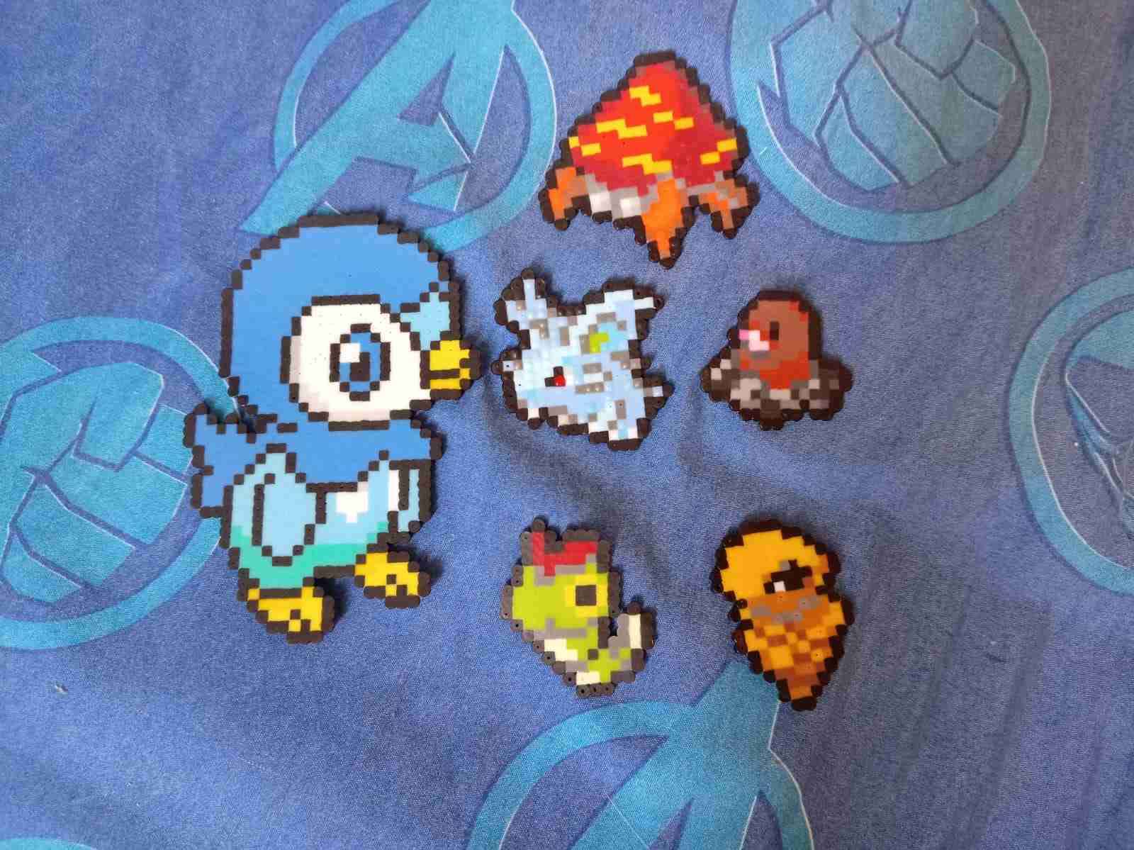 Hama beads, de pokemon y otros diseños - miniatura 2