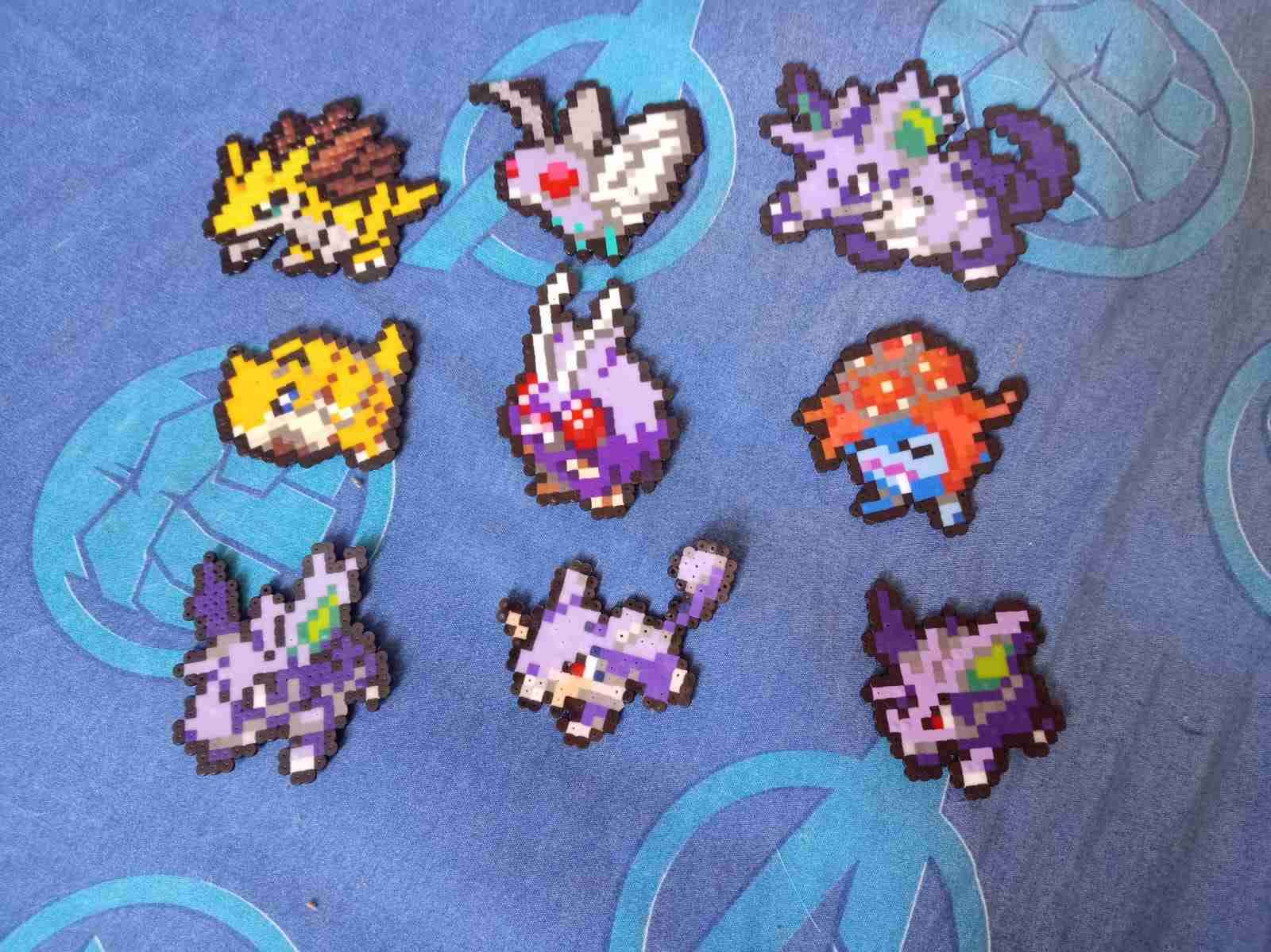 Hama beads, de pokemon y otros diseños - miniatura 3