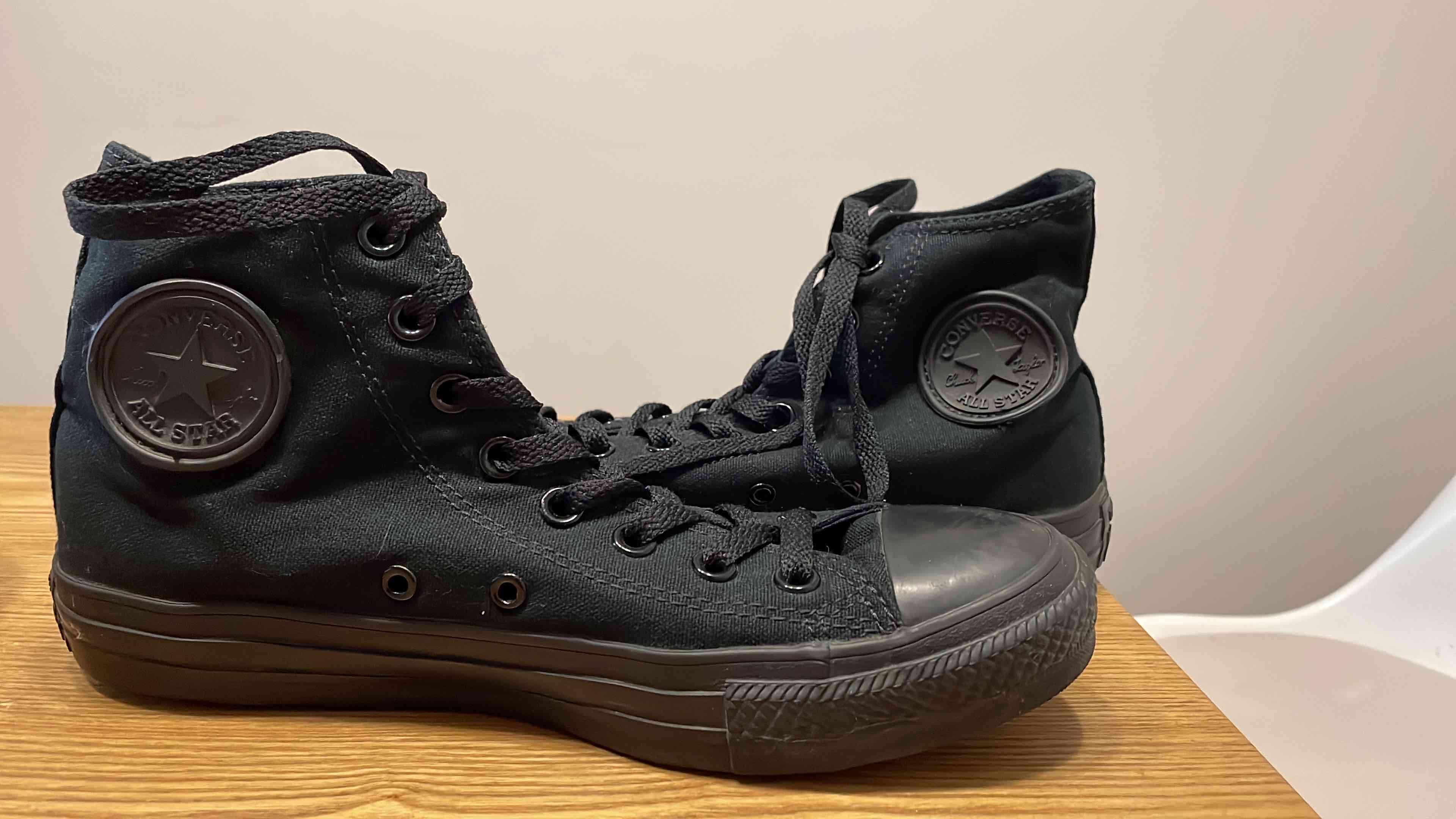 Zapatillas Converse  negras altas - miniatura 1