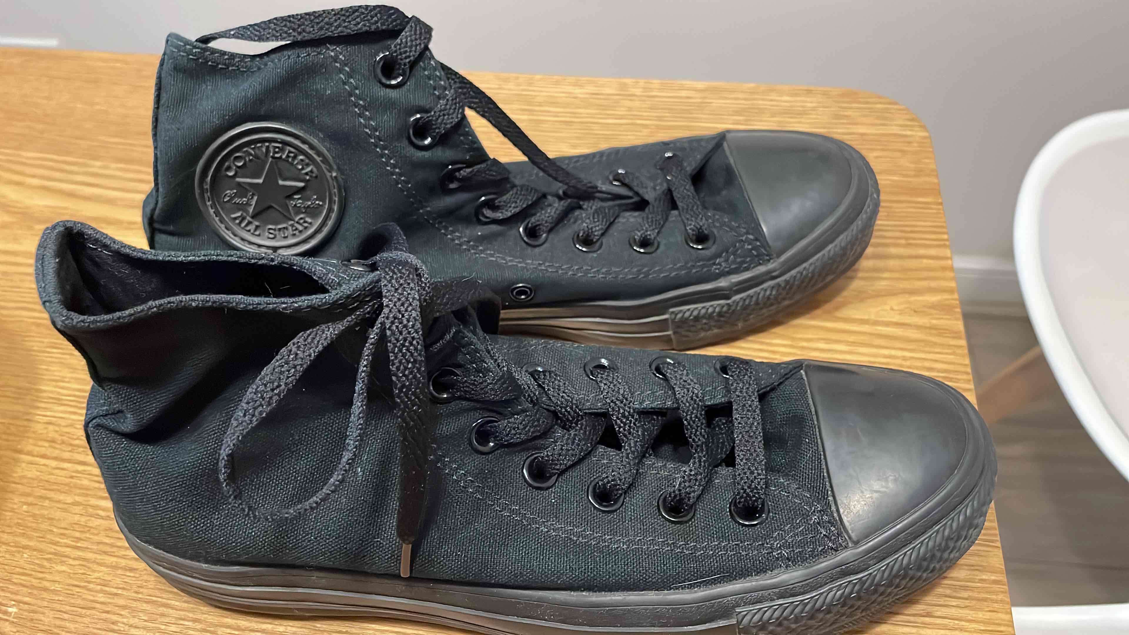 Zapatillas Converse  negras altas - miniatura 4