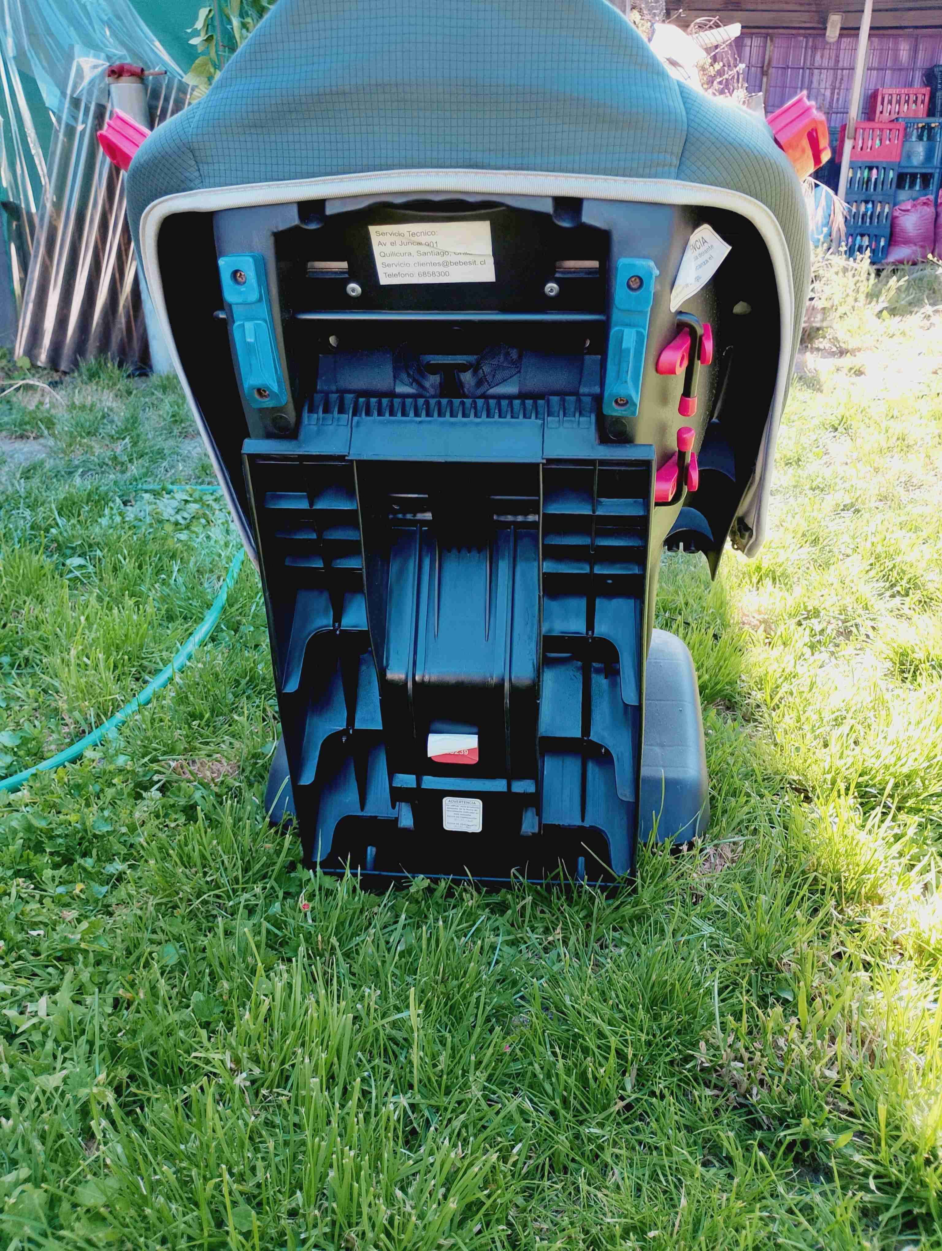 Silla de auto para bebé azul bebesit - miniatura 2