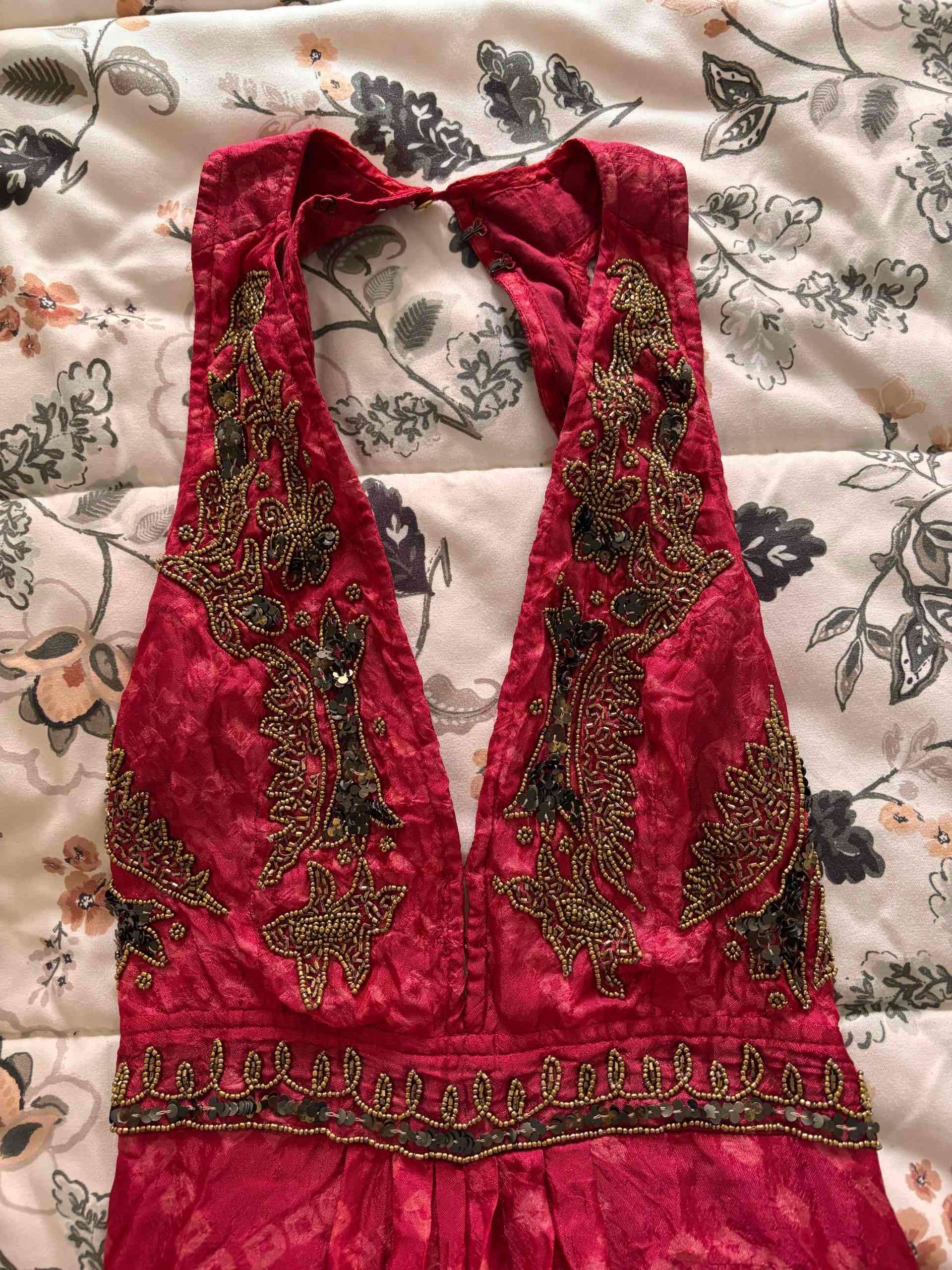 Vestido de fiesta india chic - miniatura 2
