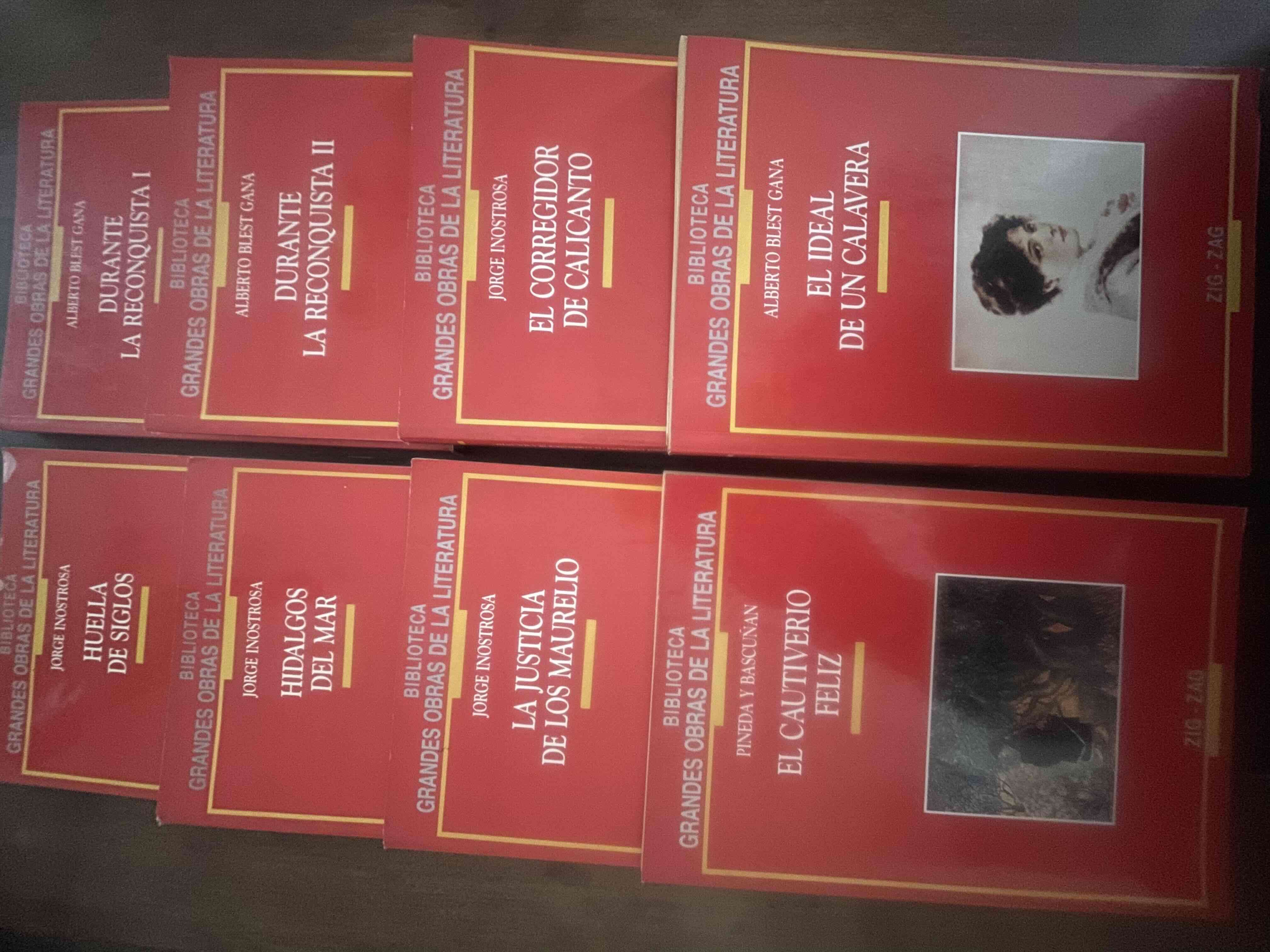 Colección de 8 libros clásicos chilenos - miniatura 1