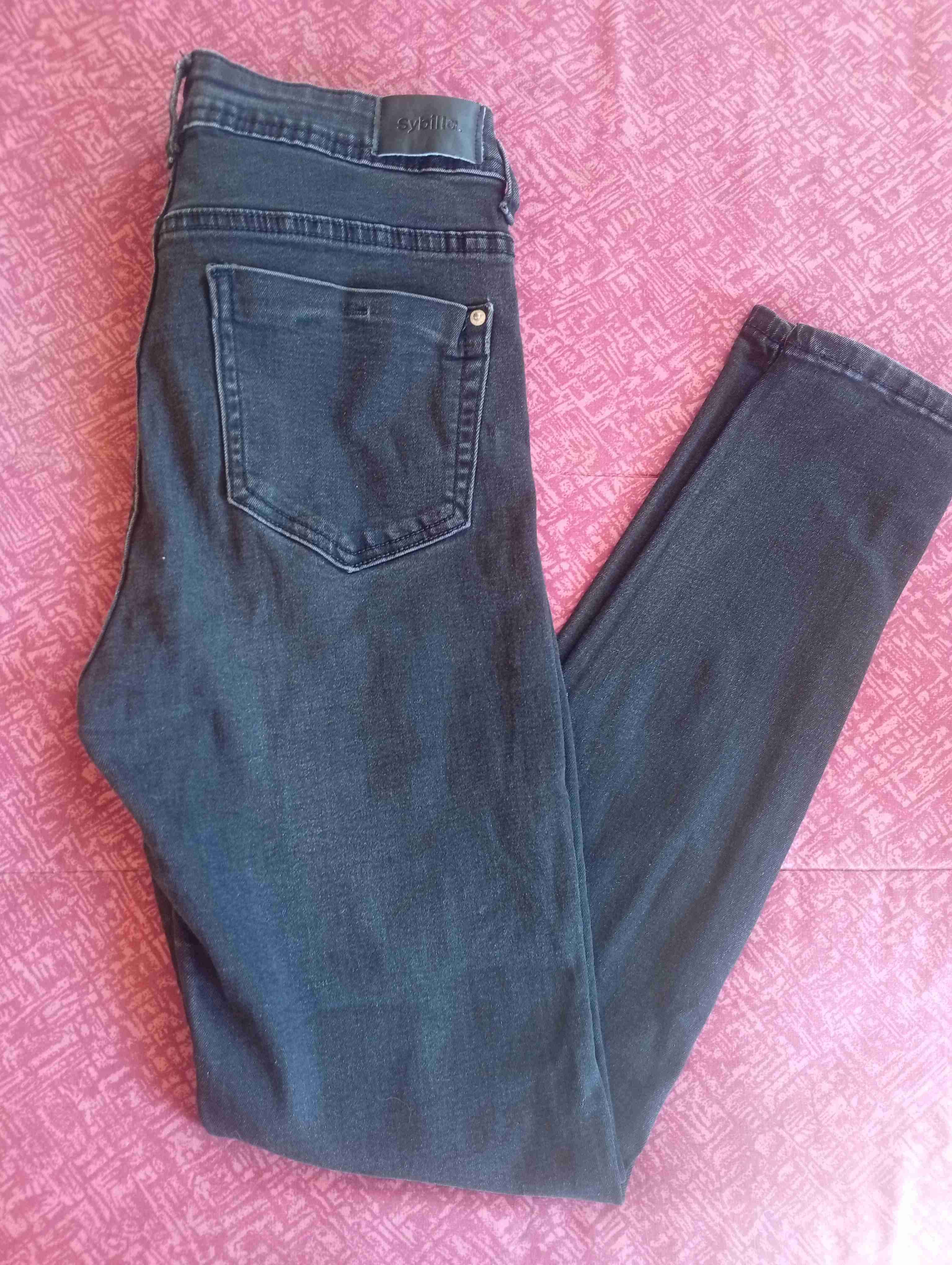 Jeans rasgados Sybilla negros - miniatura 2