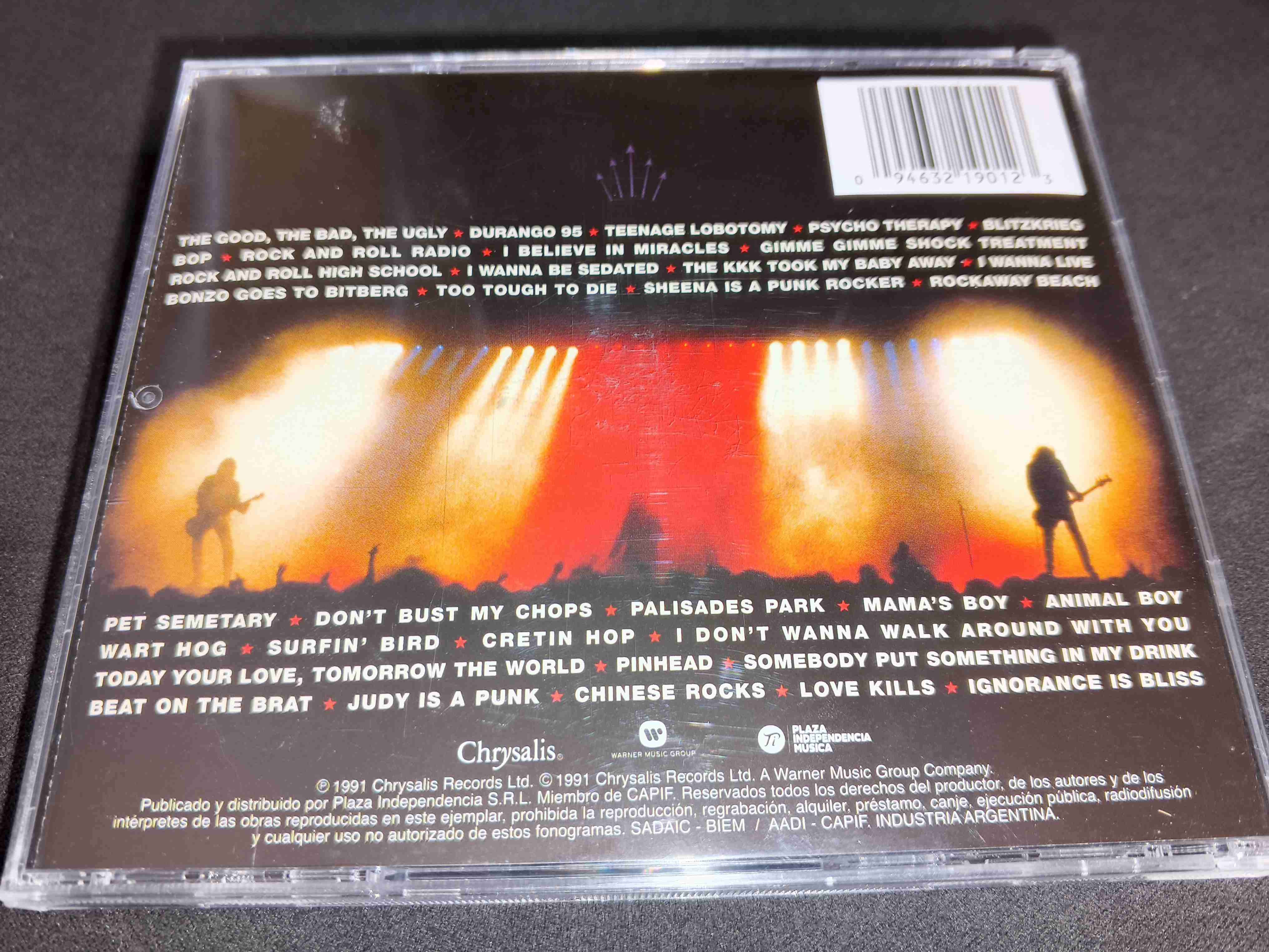 CD Ramones Loco Live - miniatura 2