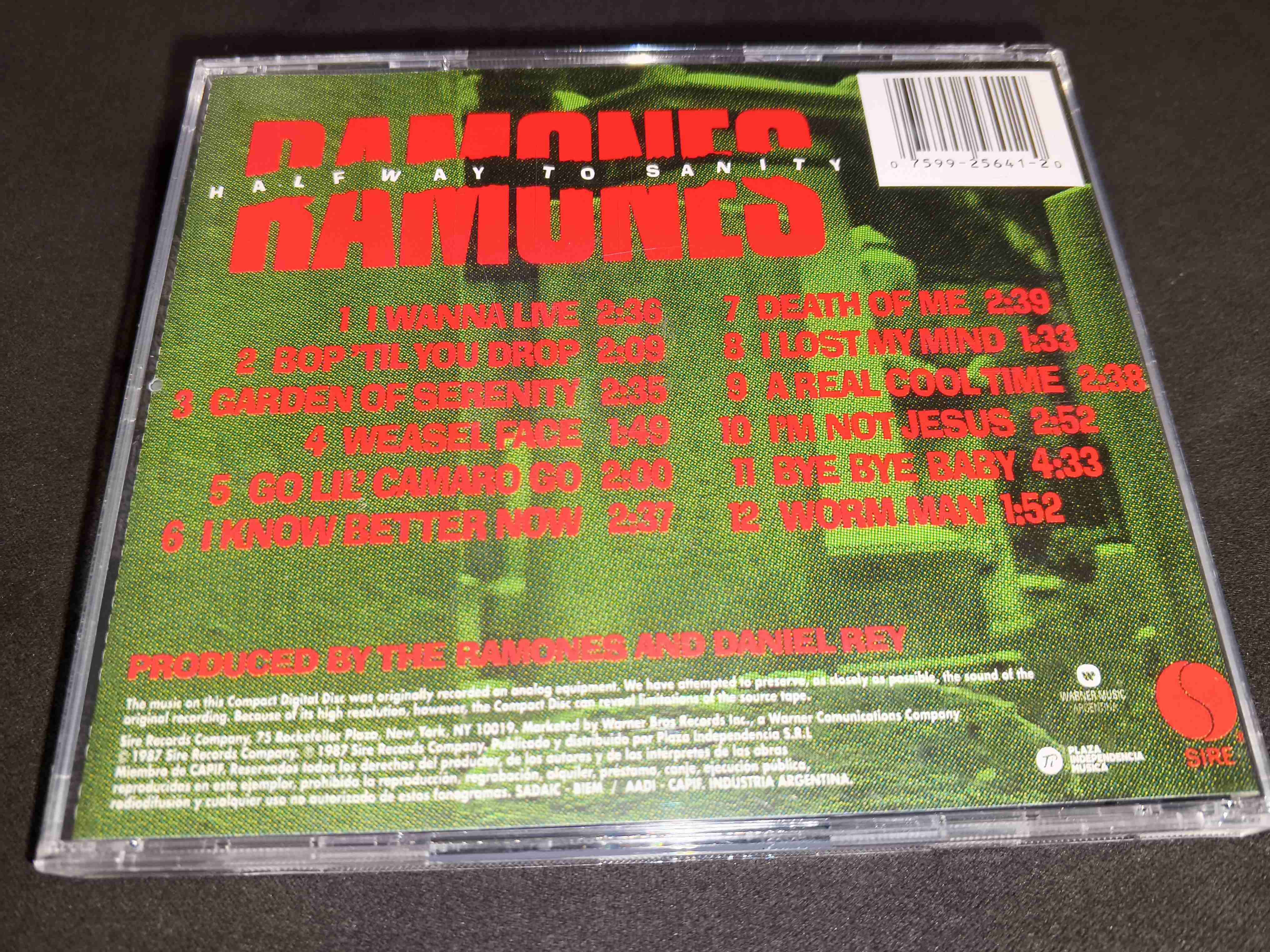 CD Ramones Haleay to Sanity - miniatura 2