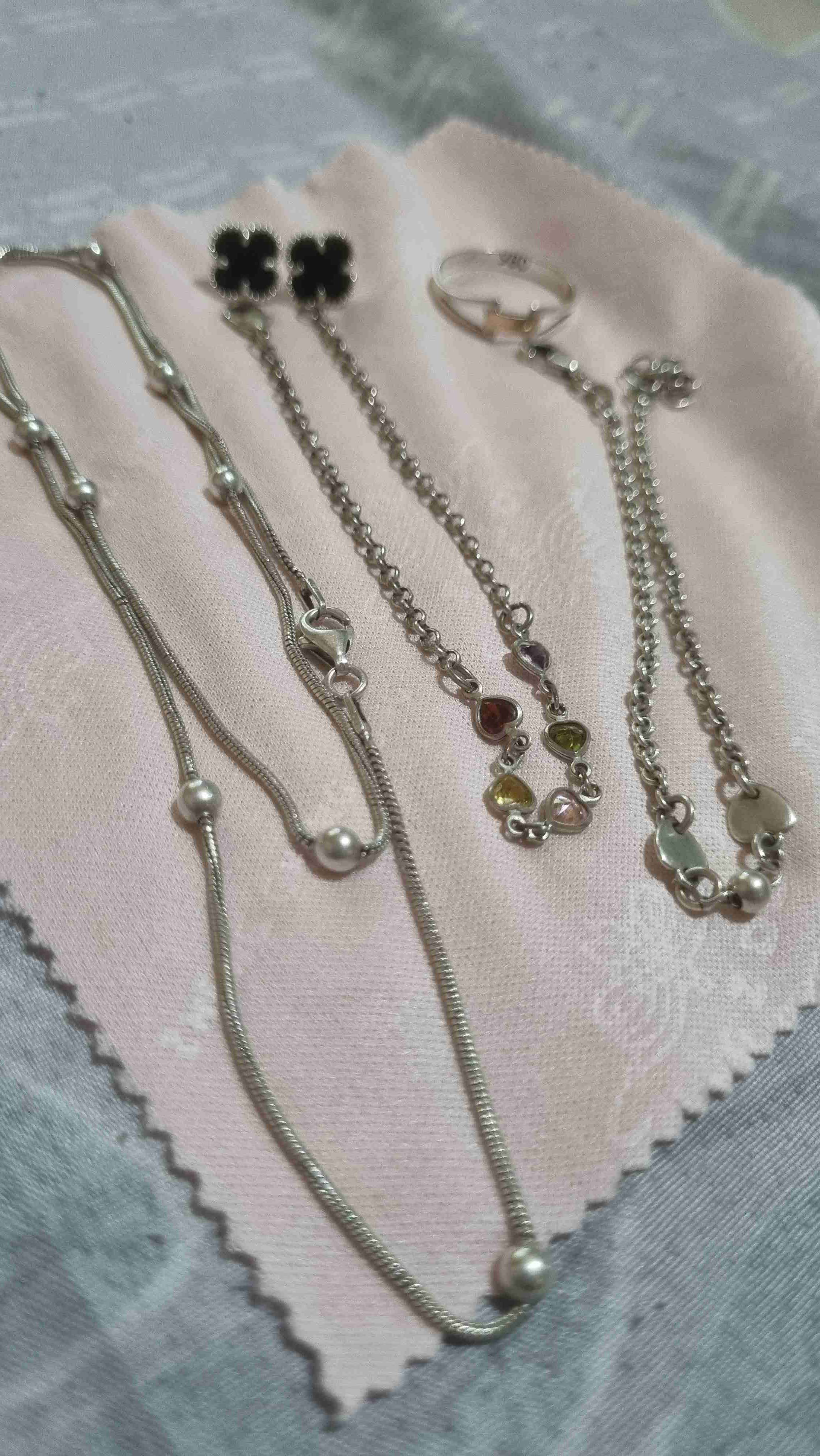 Set de joyas en plata - miniatura 1