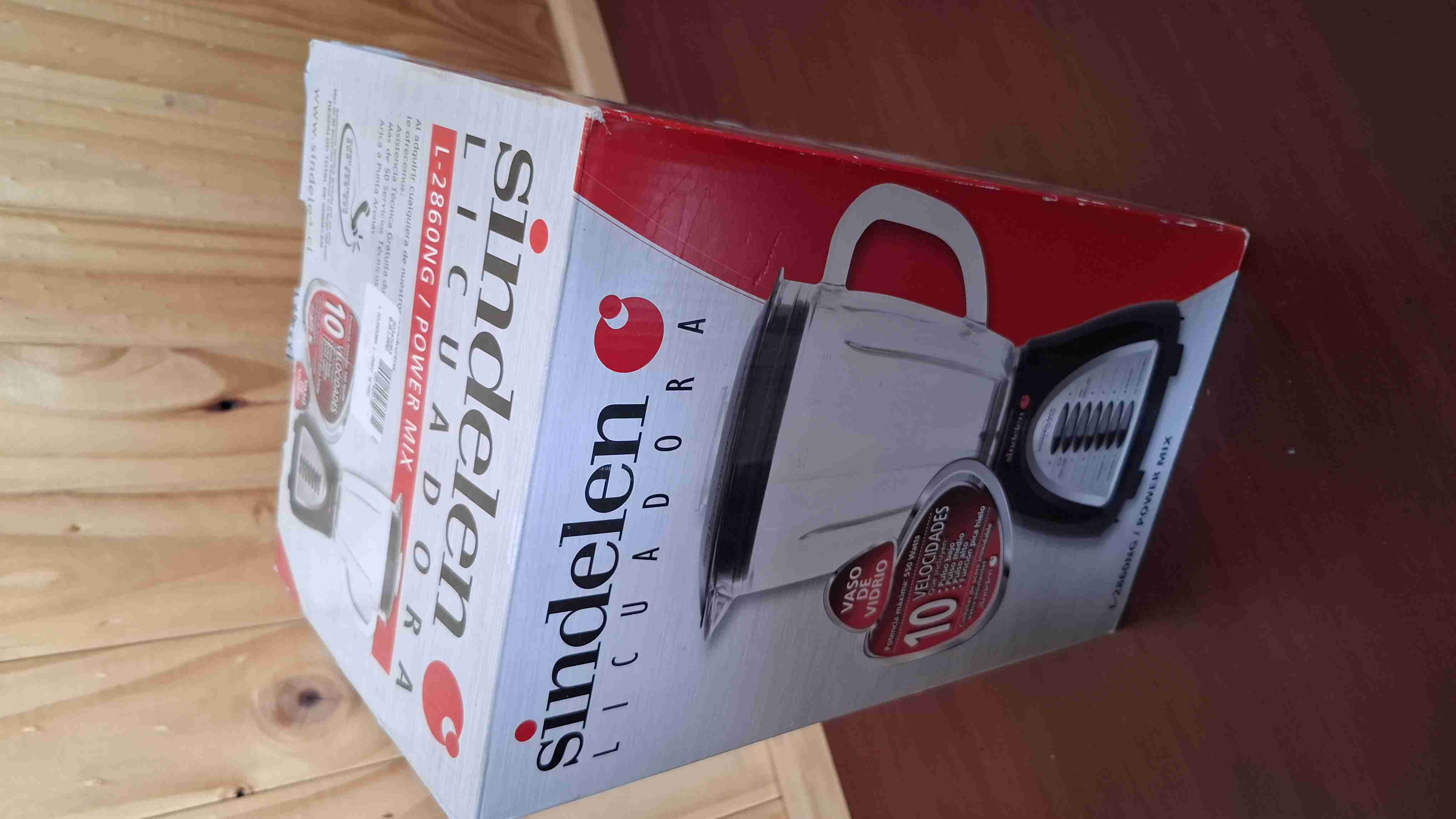 Licuadora Sindelen 550W negra - miniatura 2