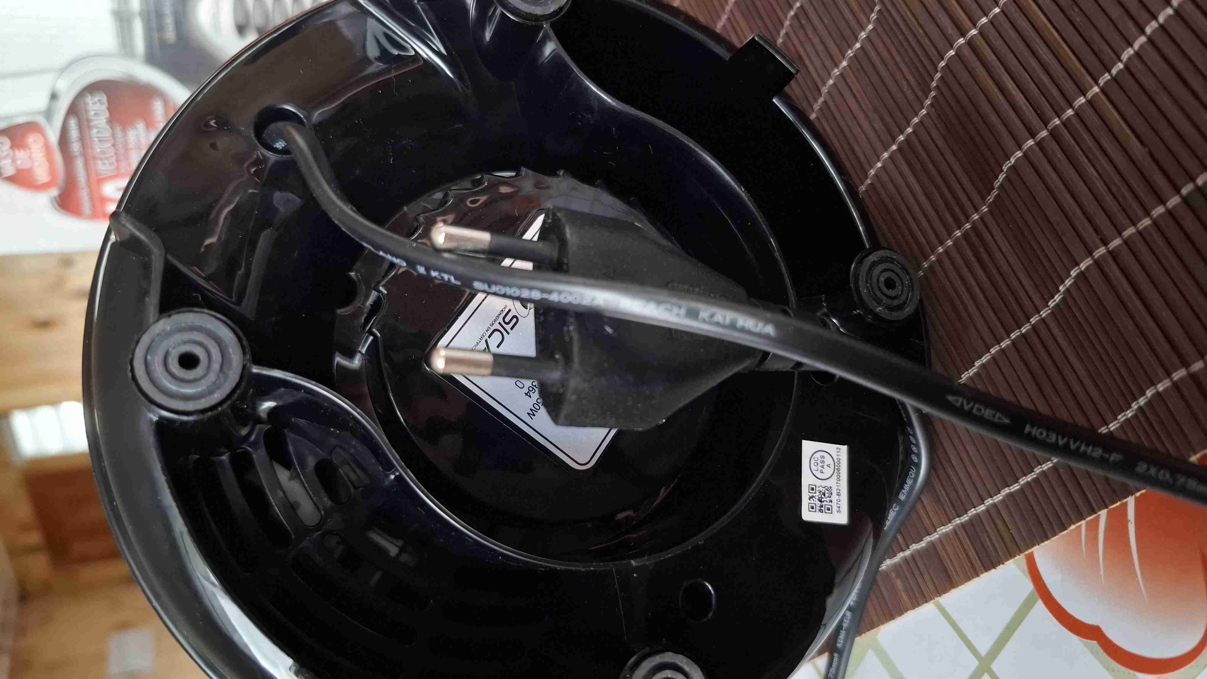 Licuadora Sindelen 550W negra - miniatura 4