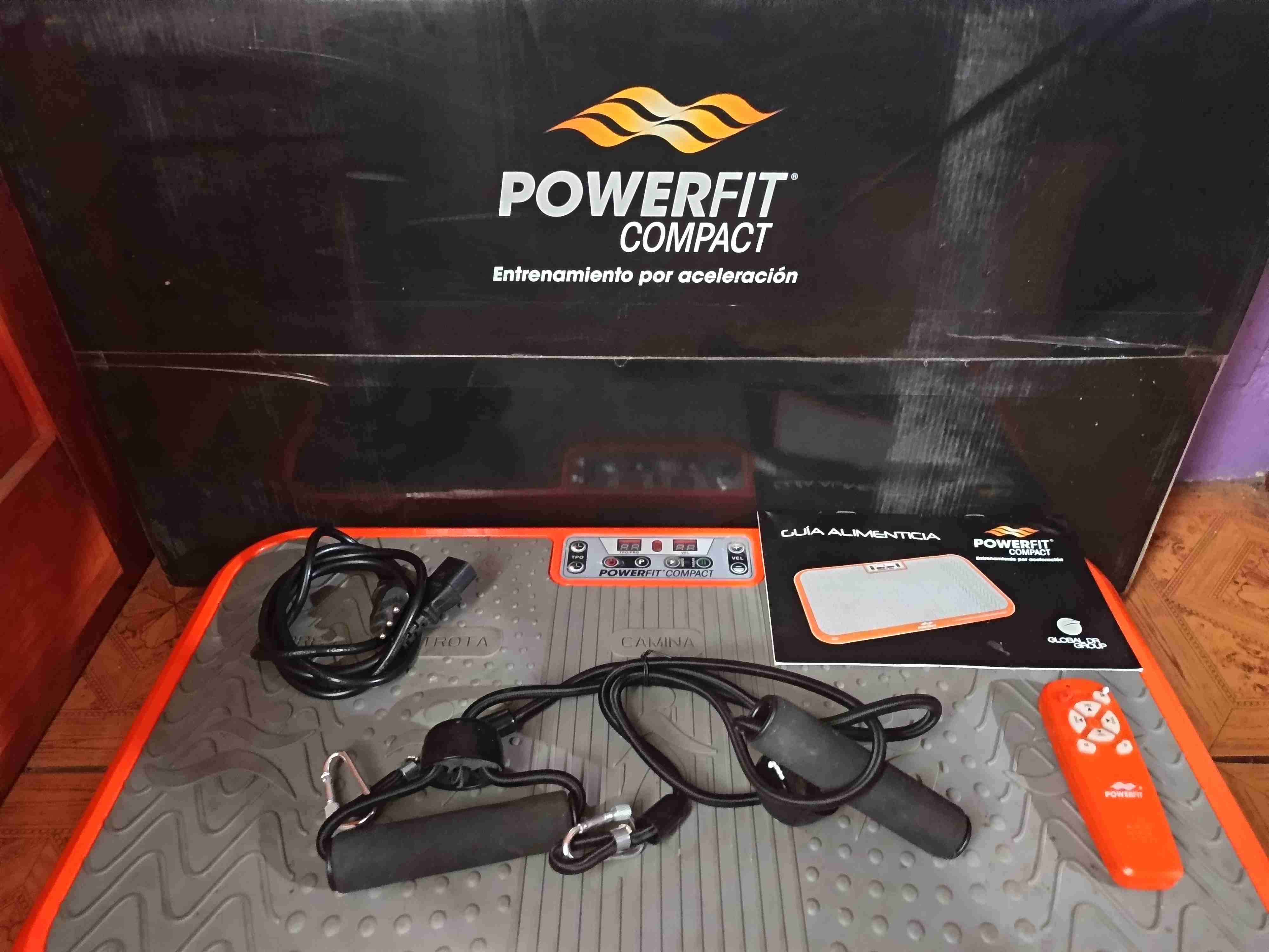 Plataforma vibratoria PowerFit Ejercicios en Casa - miniatura 2