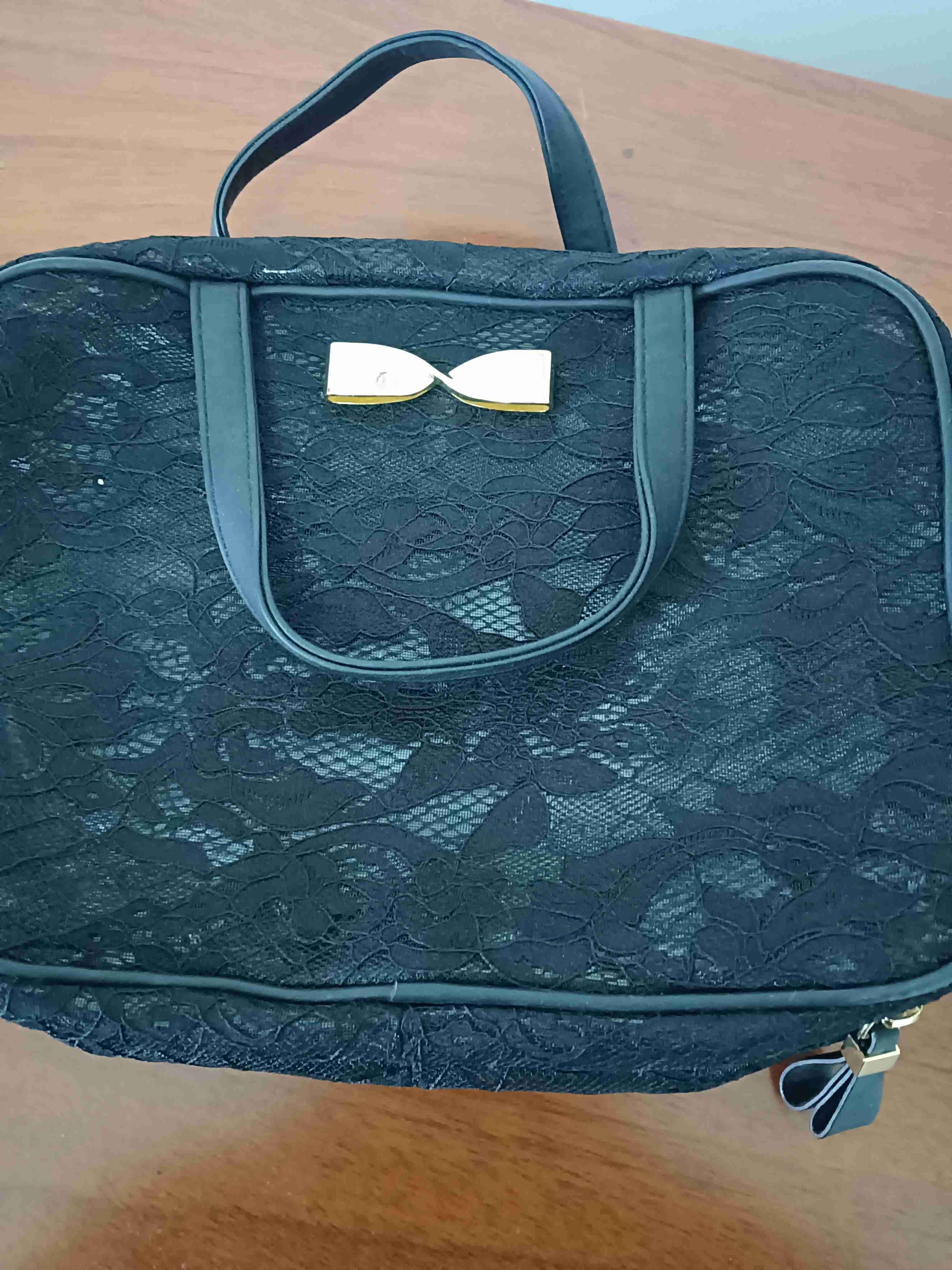 Cartera de encaje negra - miniatura 2