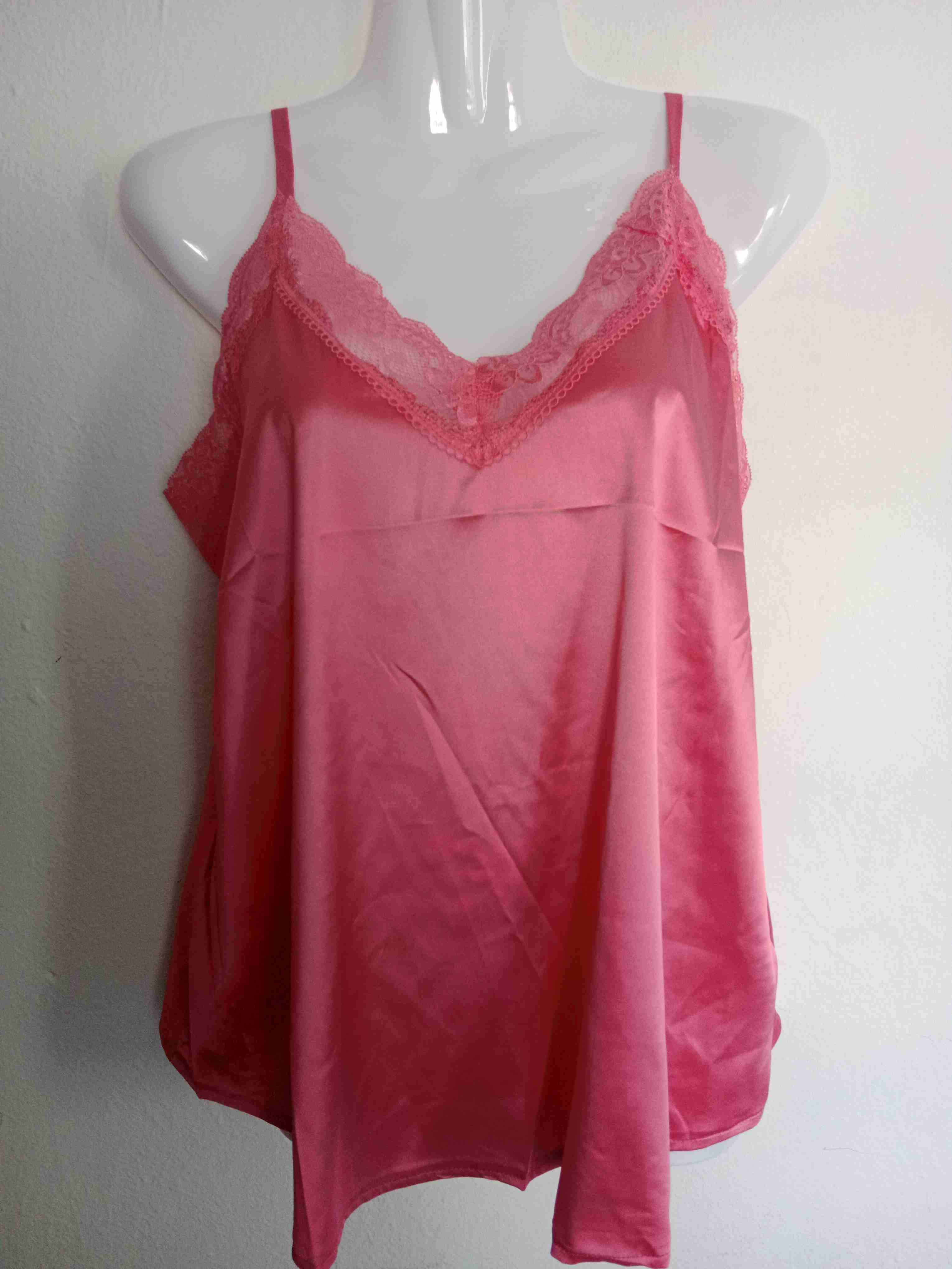 Camisola de encaje rosa - miniatura 3