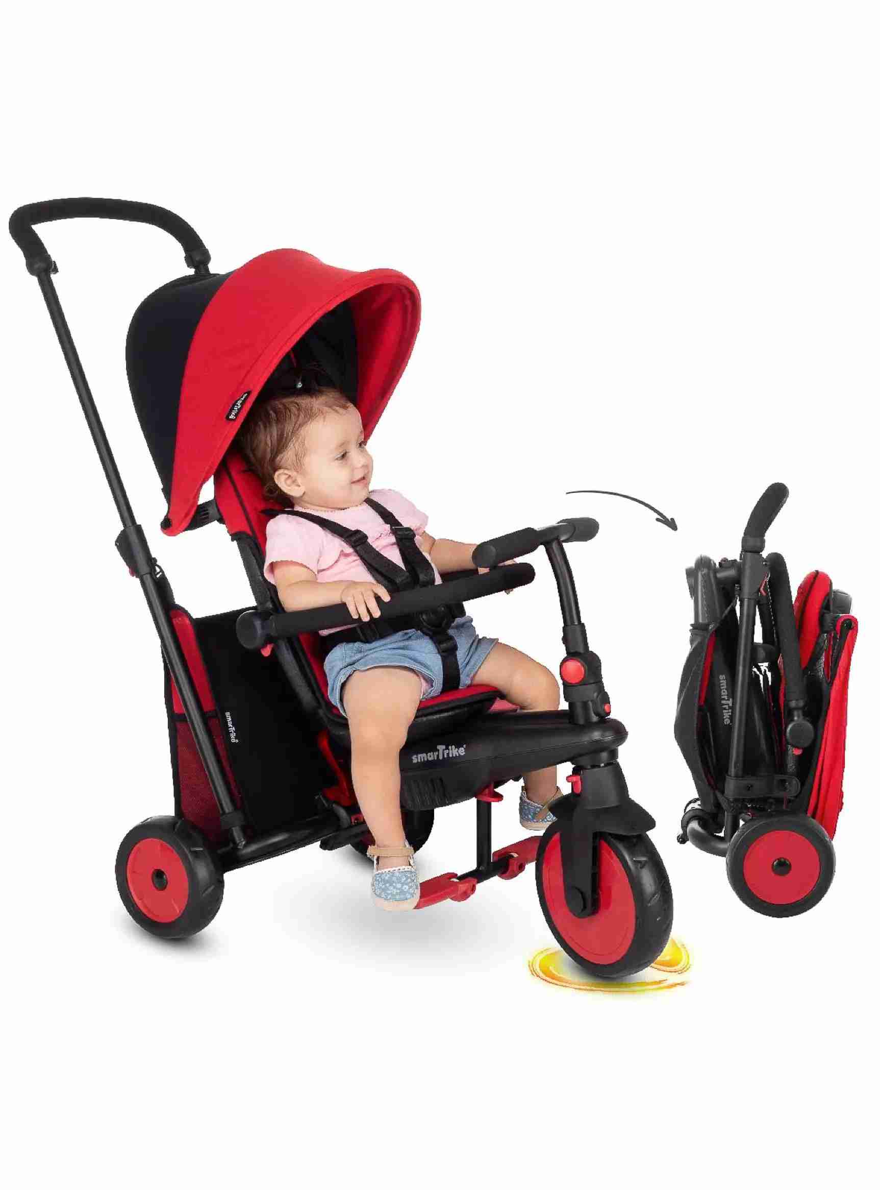 Triciclo SmartTrike Rojo 3 en 1 - miniatura 3